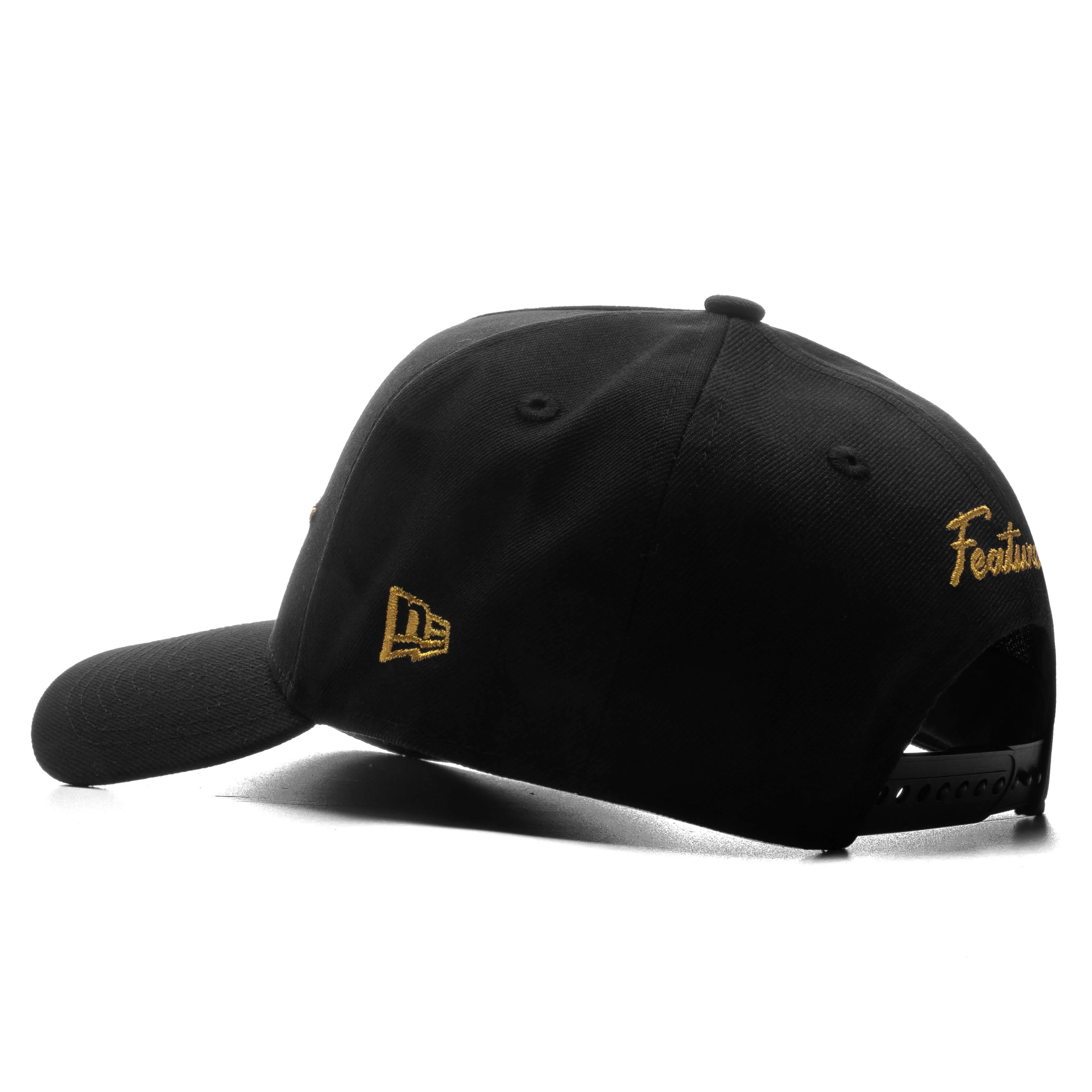 FEATURE x Wynn New Era 9FORTY Plaza A-Frame Snapback - Black - Image 4