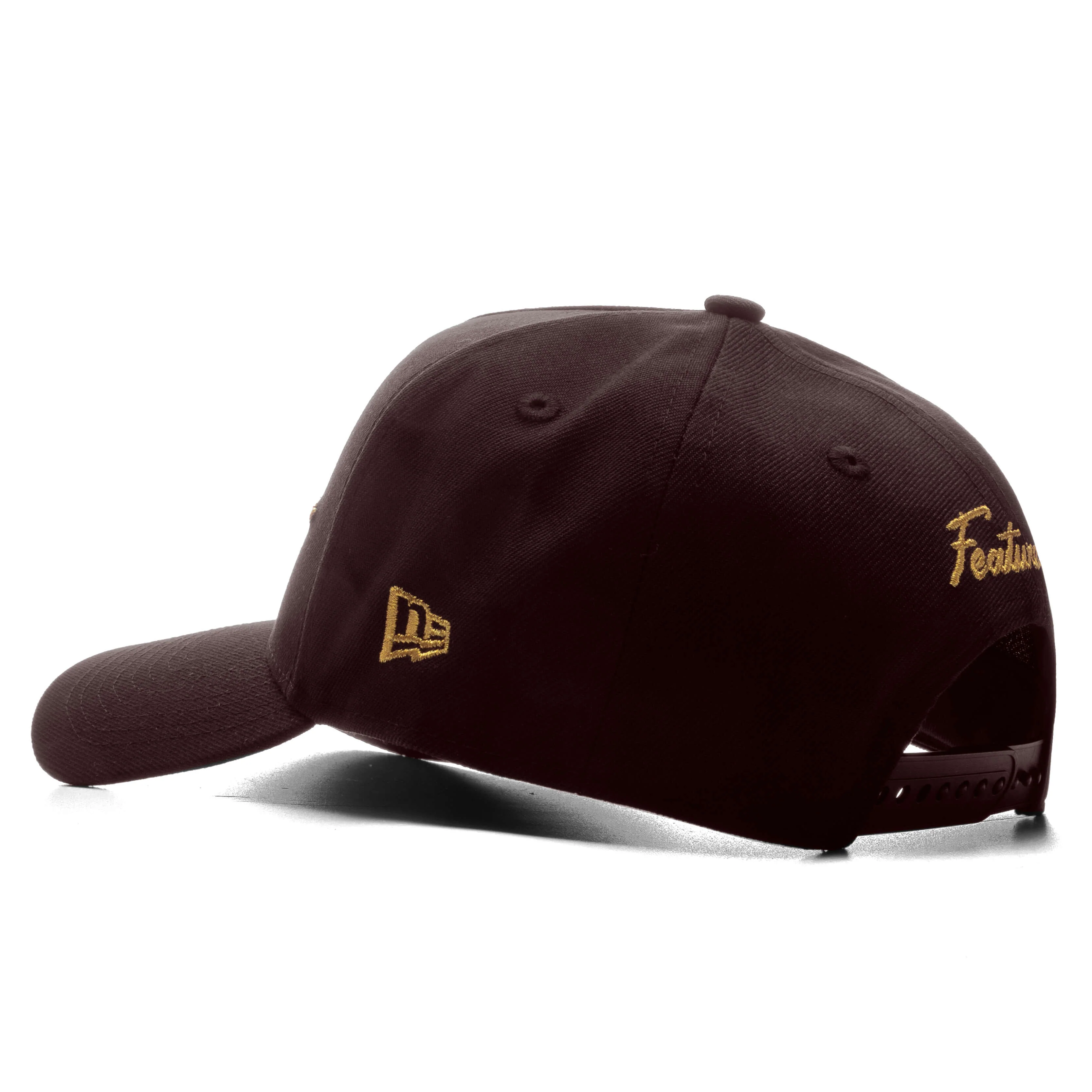 FEATURE x Wynn New Era 9FORTY Plaza A-Frame Snapback - Burnt Wood - Image 4