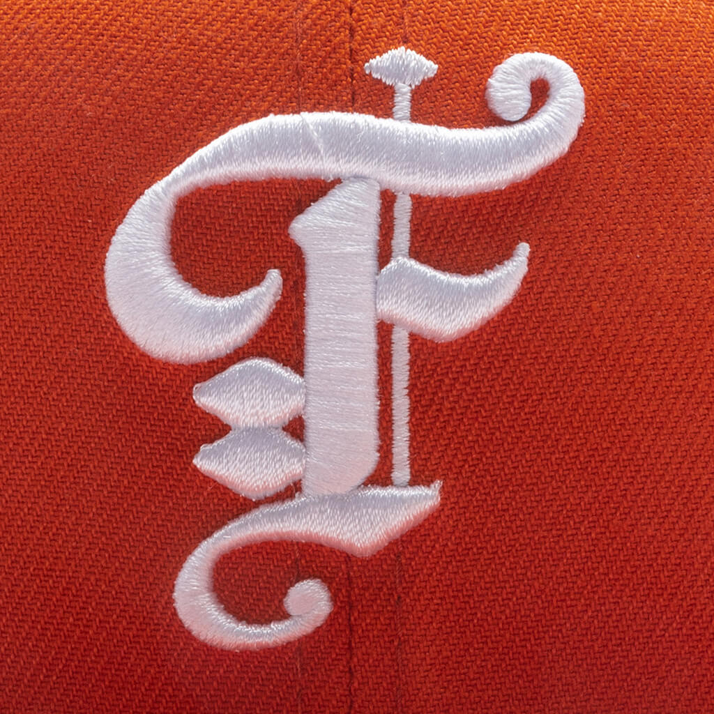 Feature x New Era Calabasas 59FIFTY Fitted - Fight Orange - Image 2