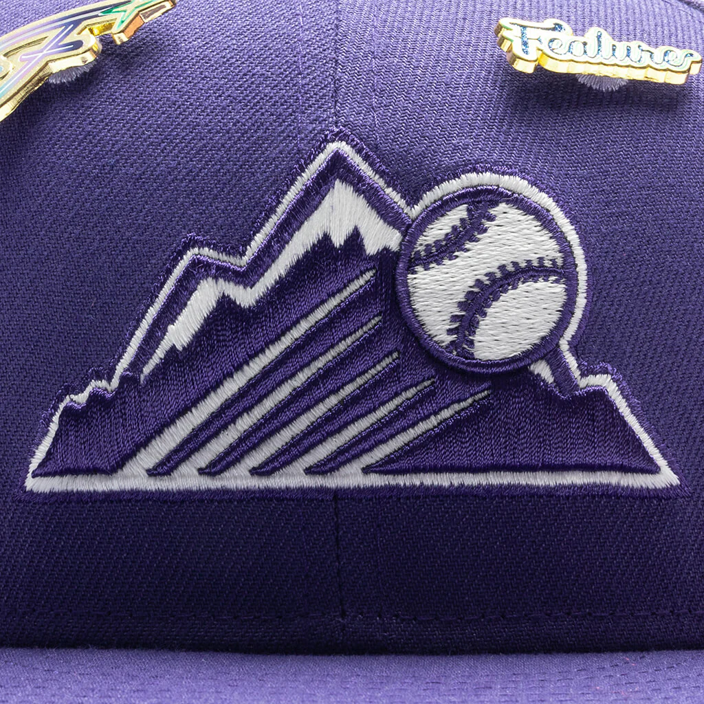 Feature x New Era Northern Lights 59FIFTY Fitted - Colorado Rockies - Image 2