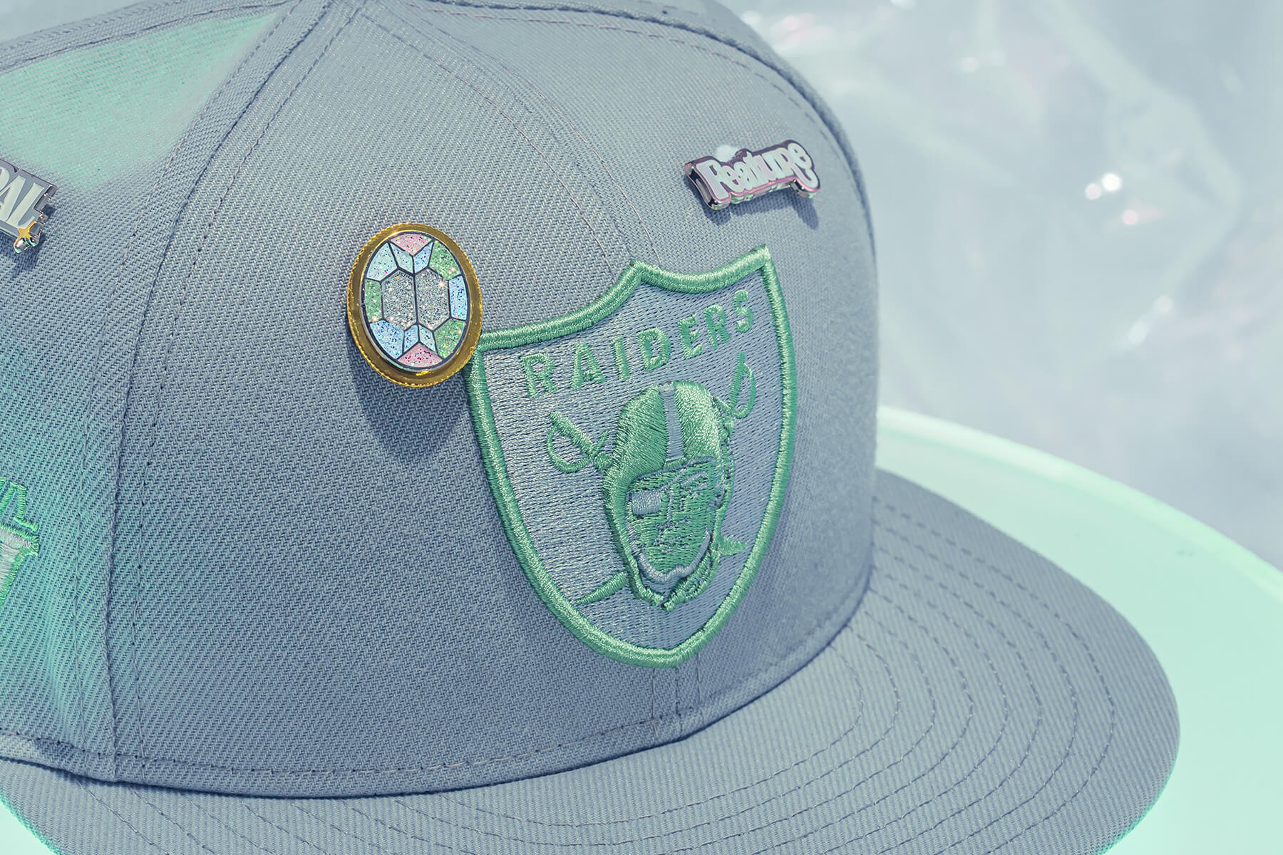 Feature x New Era 'Opal' 59FIFTY Fitted - Las Vegas Raiders - Image 7
