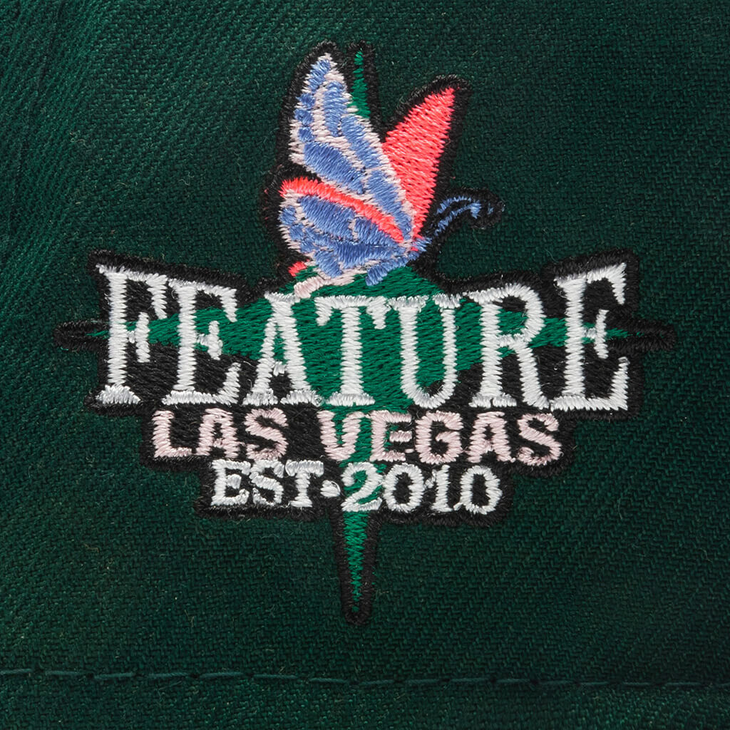 Feature x New Era Wynn 59FIFTY Fitted - Dark Green - Image 3
