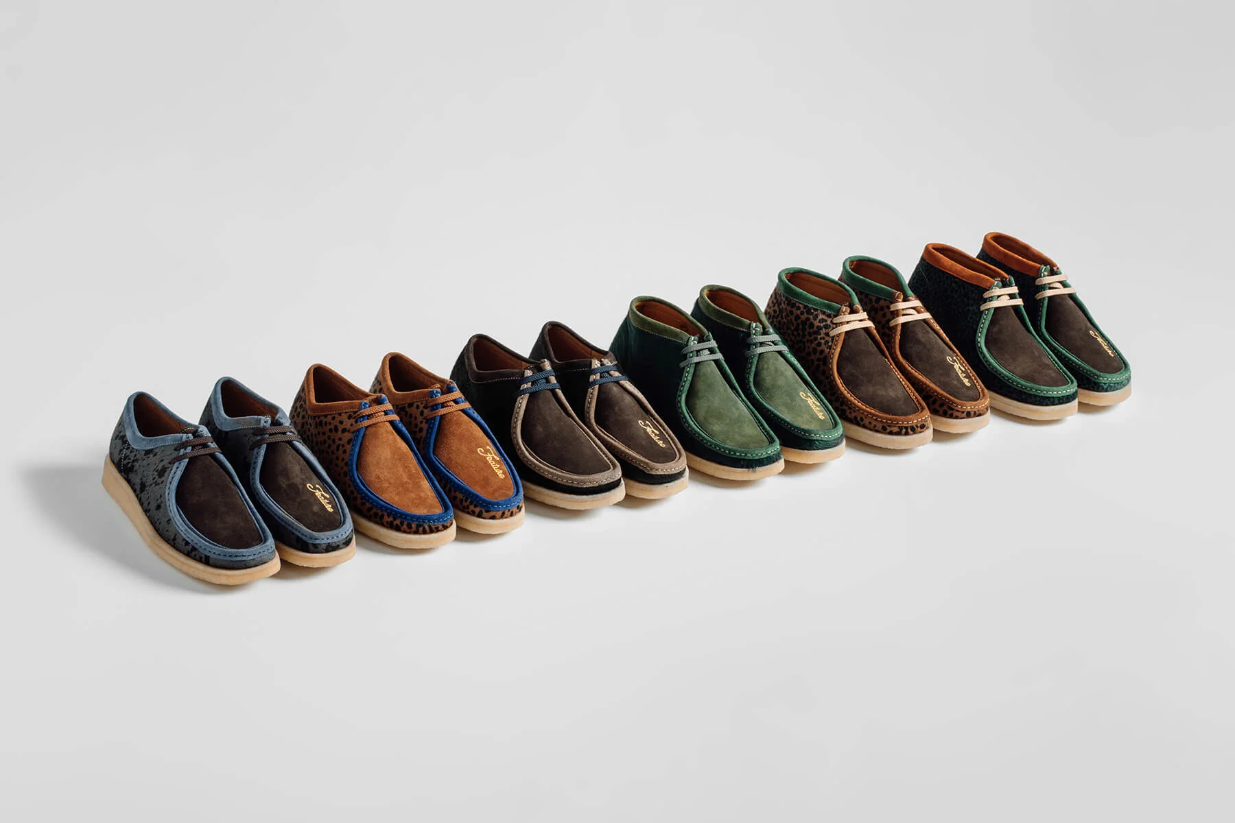 Feature x Padmore & Barnes P404 Original Boot - Green/Brown - Image 6