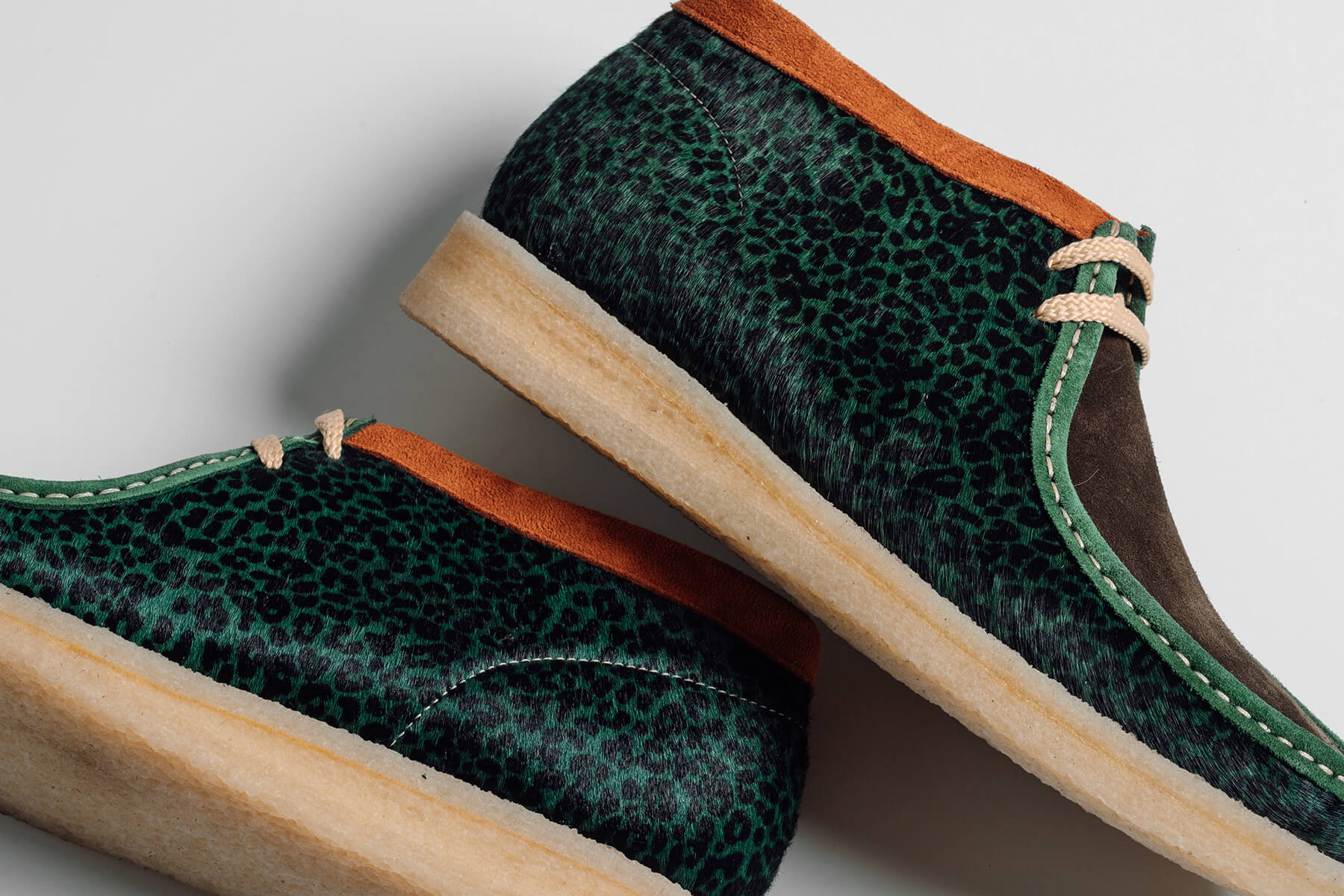 Feature x Padmore & Barnes P404 Original Boot - Green/Brown - Image 8