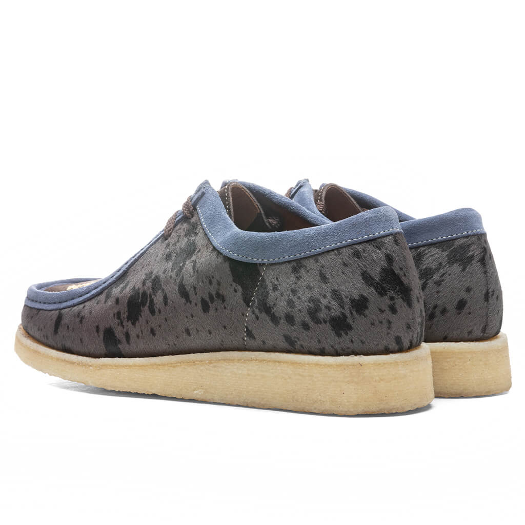 Feature x Padmore & Barnes P204 Original Low Top - Animal/Grey/Navy - Image 3