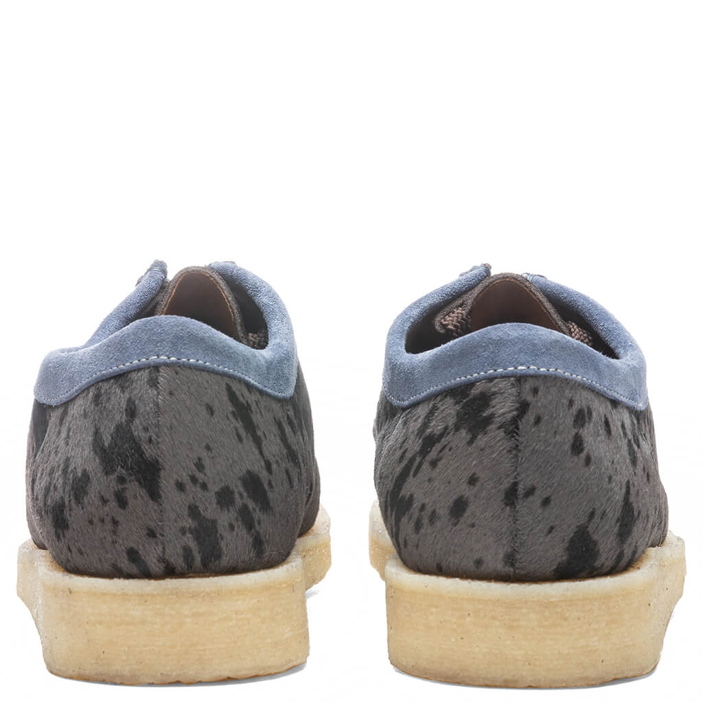 Feature x Padmore & Barnes P204 Original Low Top - Animal/Grey/Navy - Image 4