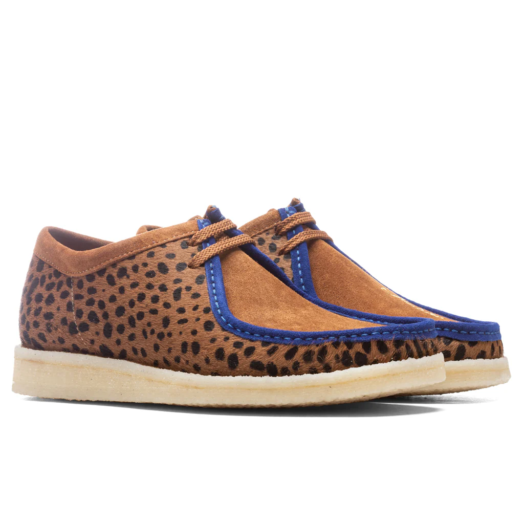 Feature x Padmore & Barnes P204 Original Low Top - Animal/Purple - Image 2