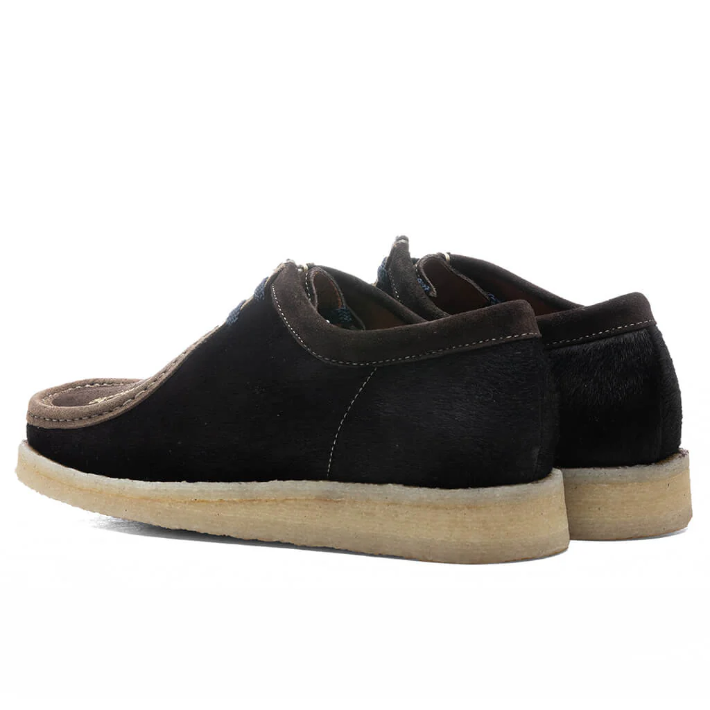 Feature x Padmore & Barnes P204 Original Low Top - Black/Brown - Image 3
