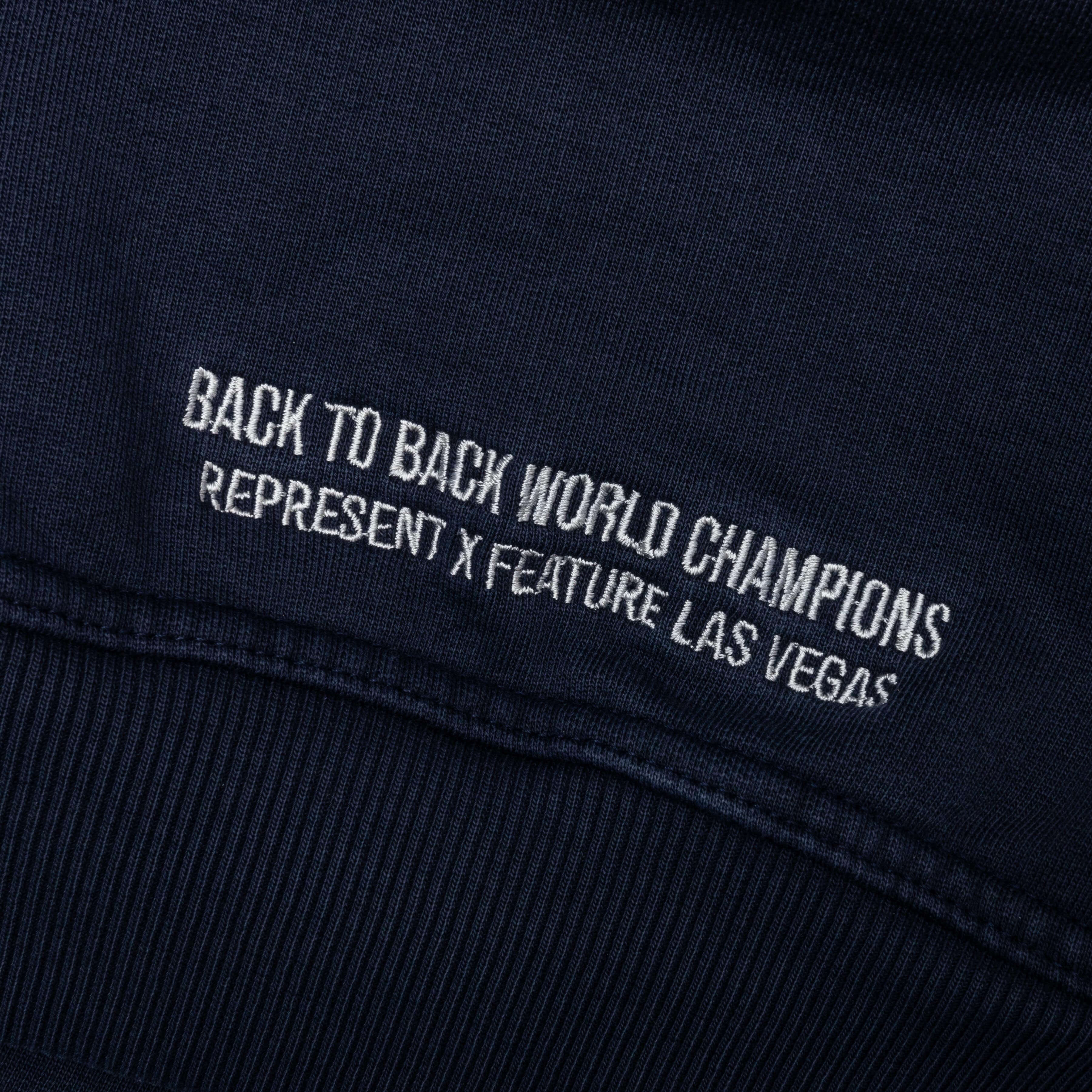 Feature x Represent Champions Hoodie - Midnight Navy - Image 7
