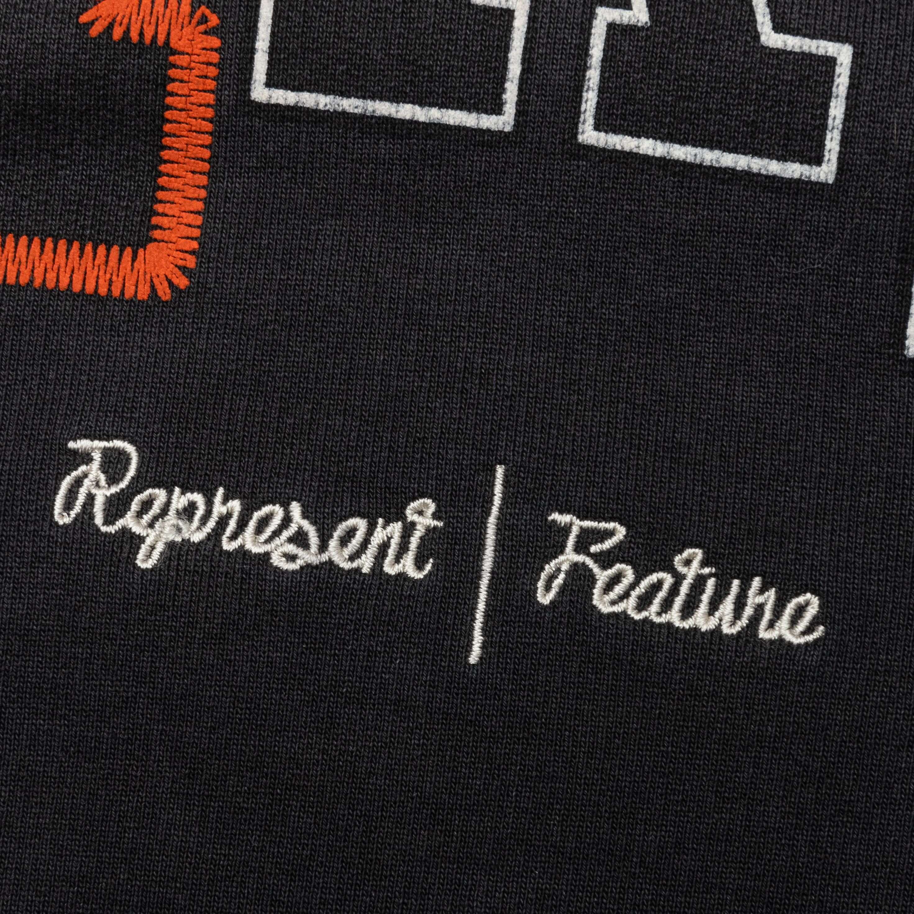 Feature x Represent Champions Hoodie - Stained Black - Image 7