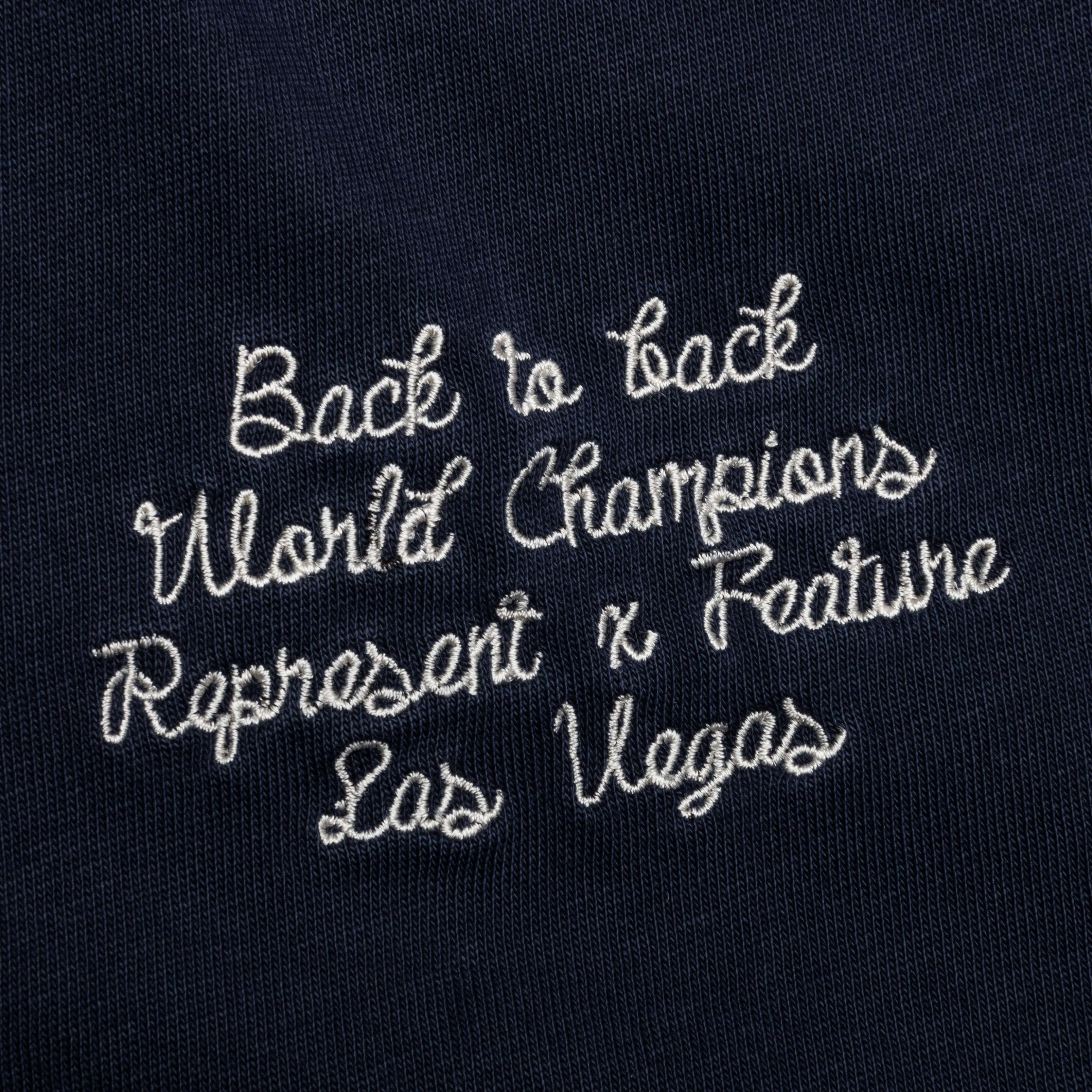 Feature x Represent Champions L/S T-Shirt - Midnight Navy - Image 4