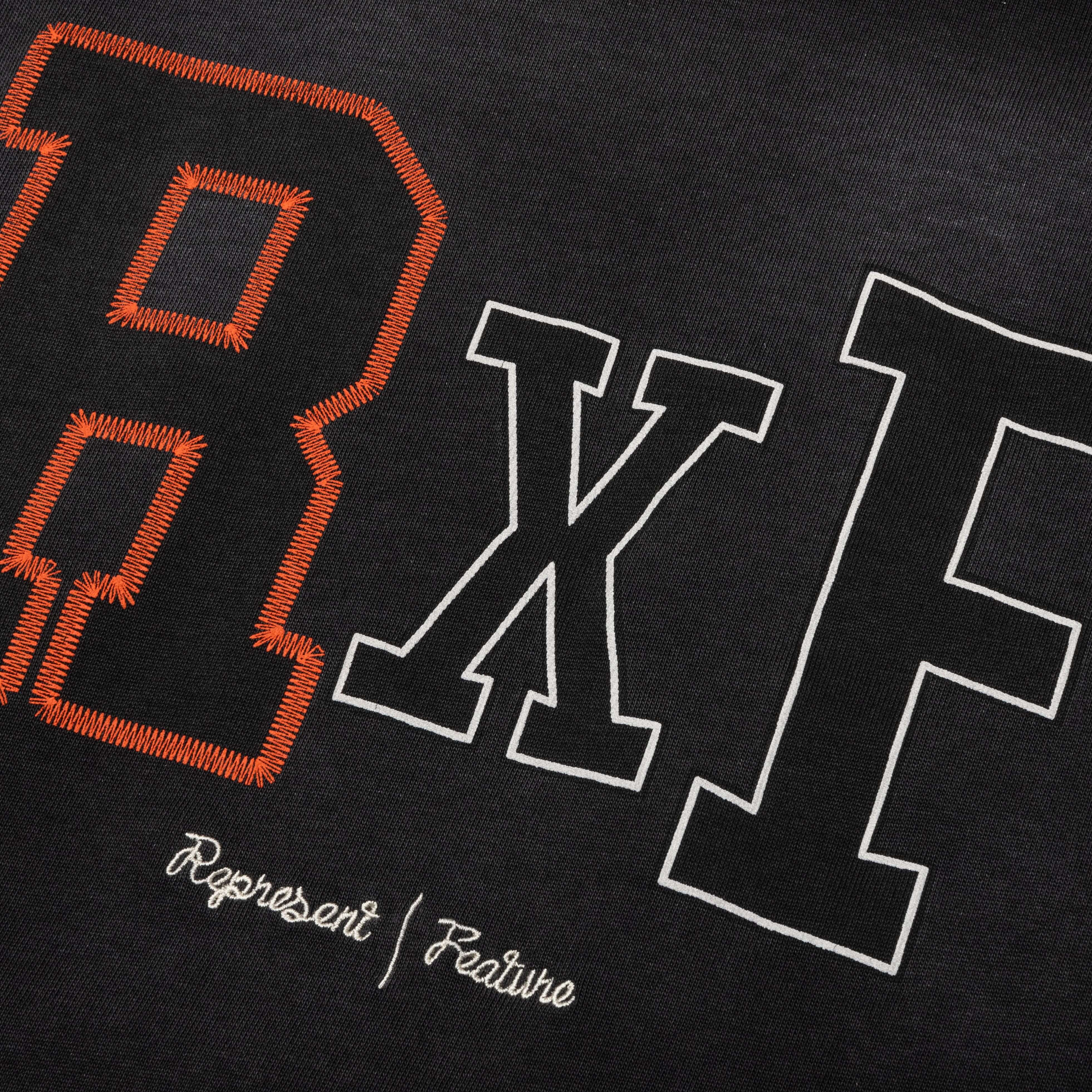 Feature x Represent Champions L/S T-Shirt - Stained Black - Image 3