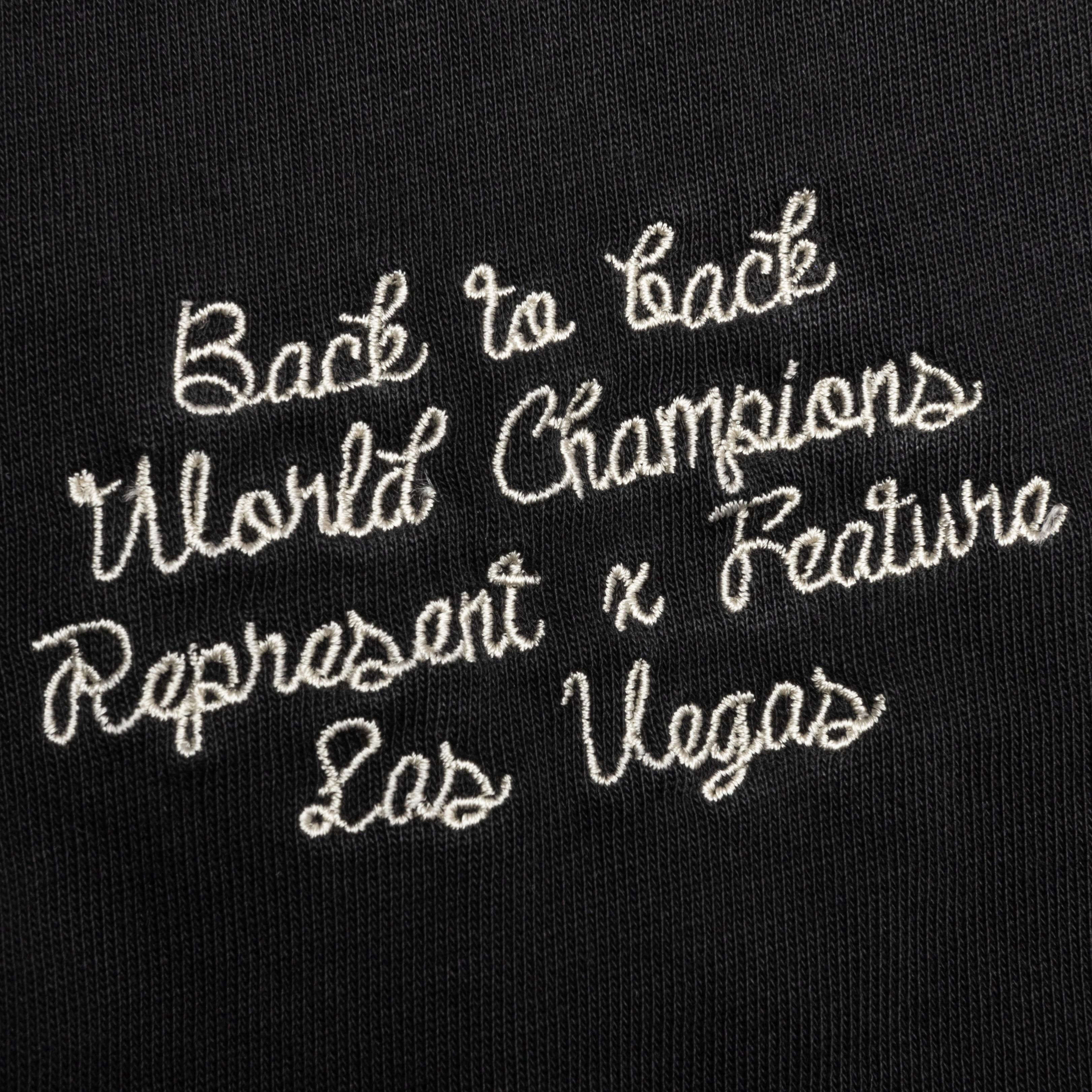 Feature x Represent Champions L/S T-Shirt - Stained Black - Image 4