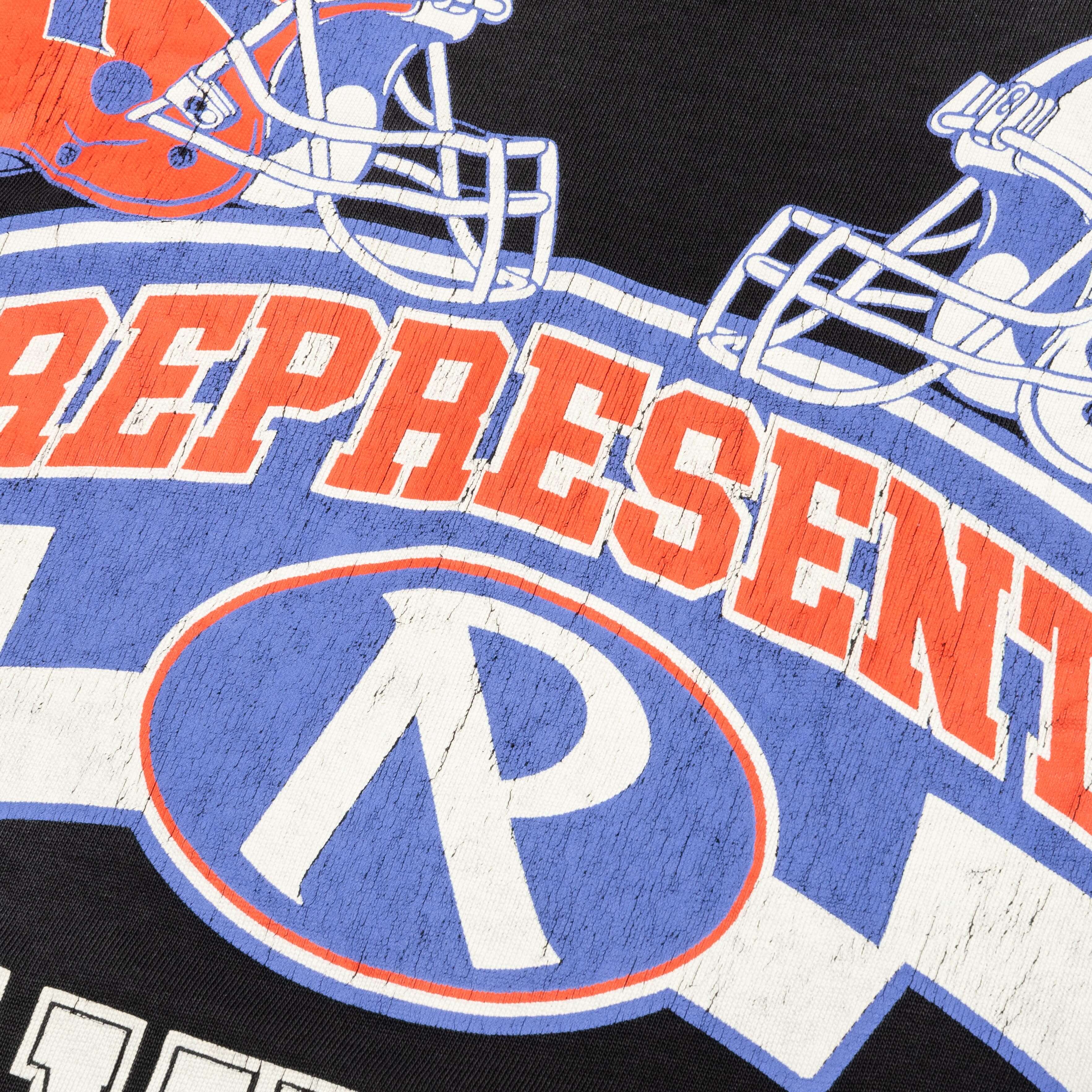 Feature x Represent Champions L/S T-Shirt - Stained Black - Image 7