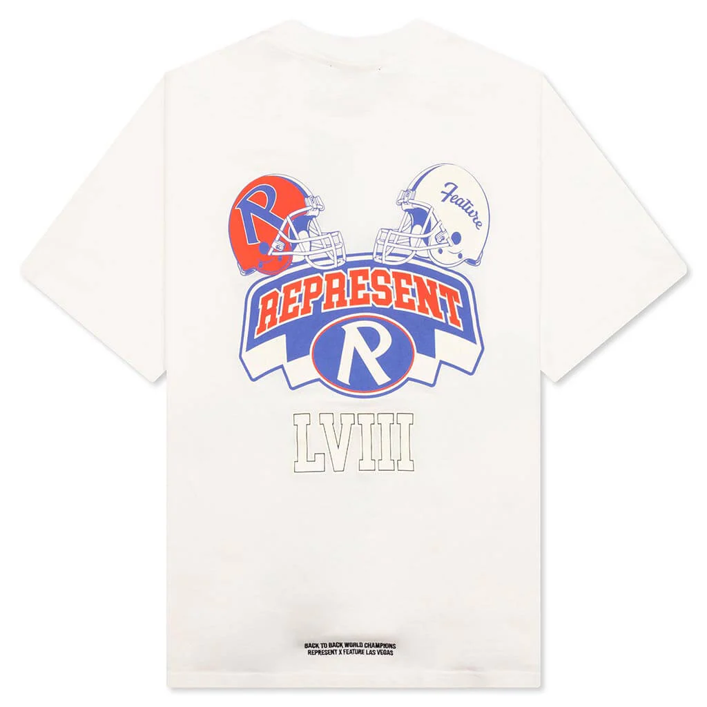 Feature x Represent Champions T-Shirt - Flat White - Image 2