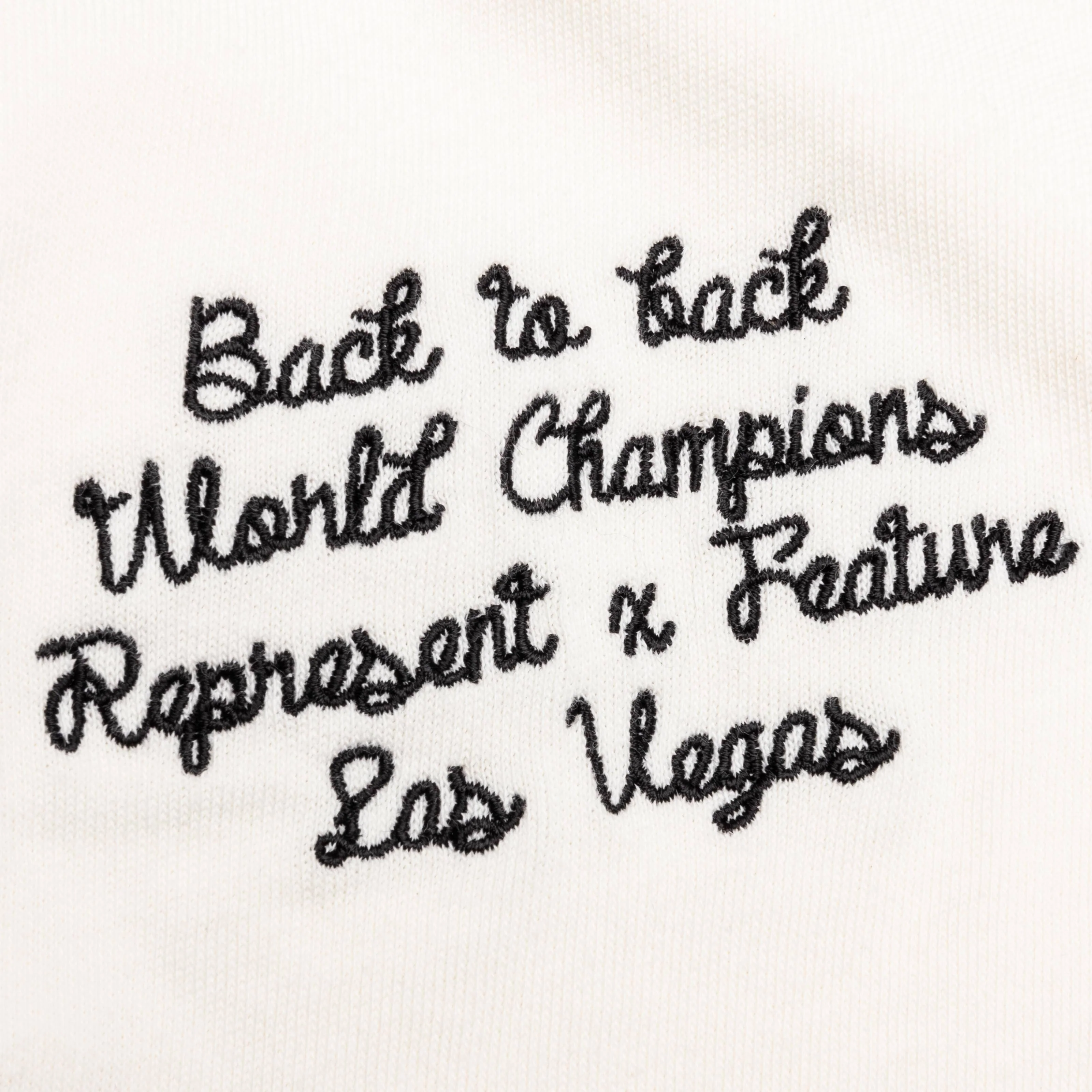 Feature x Represent Champions T-Shirt - Flat White - Image 4