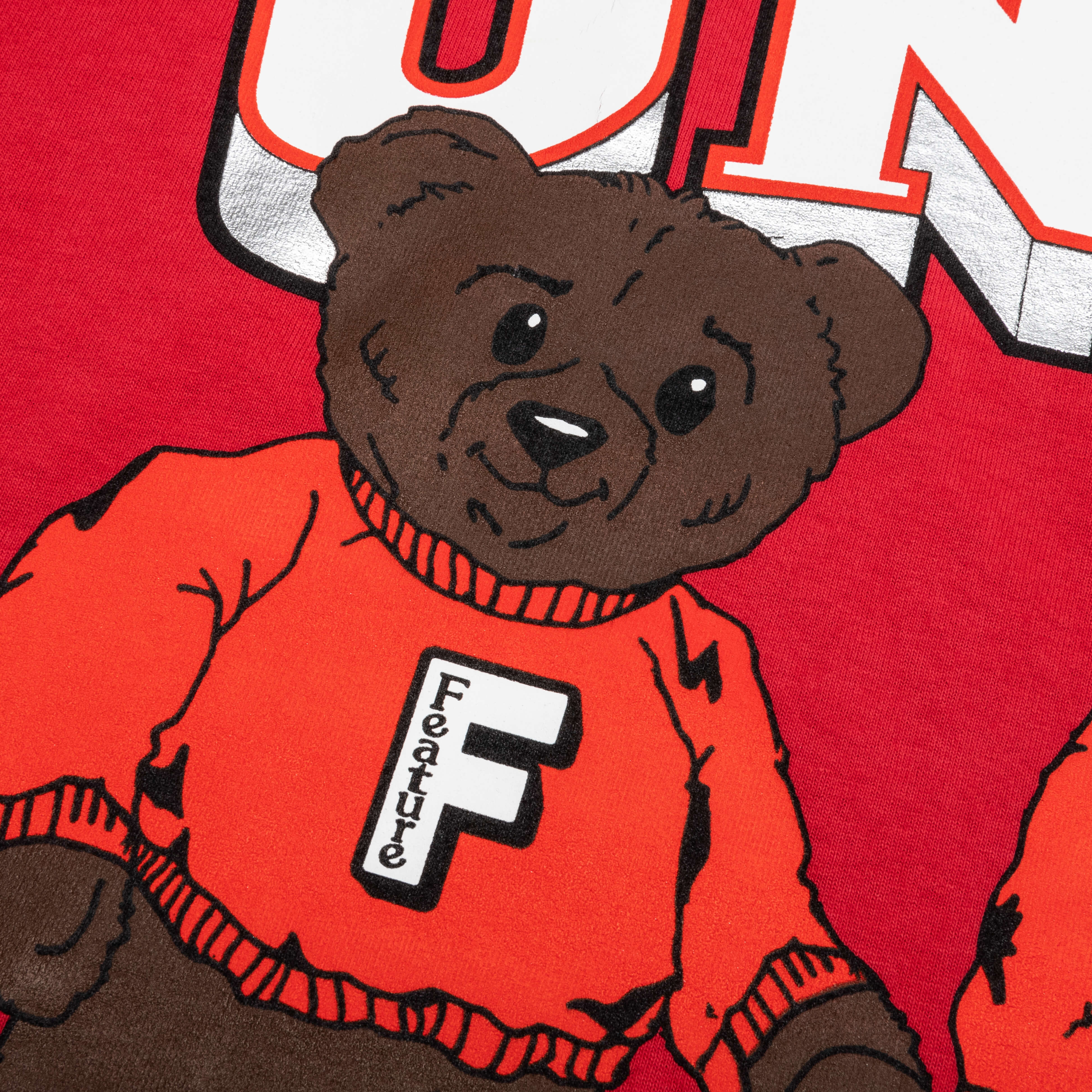 Feature x UNLV Bearly Rebel Tee - Scarlet - Image 4