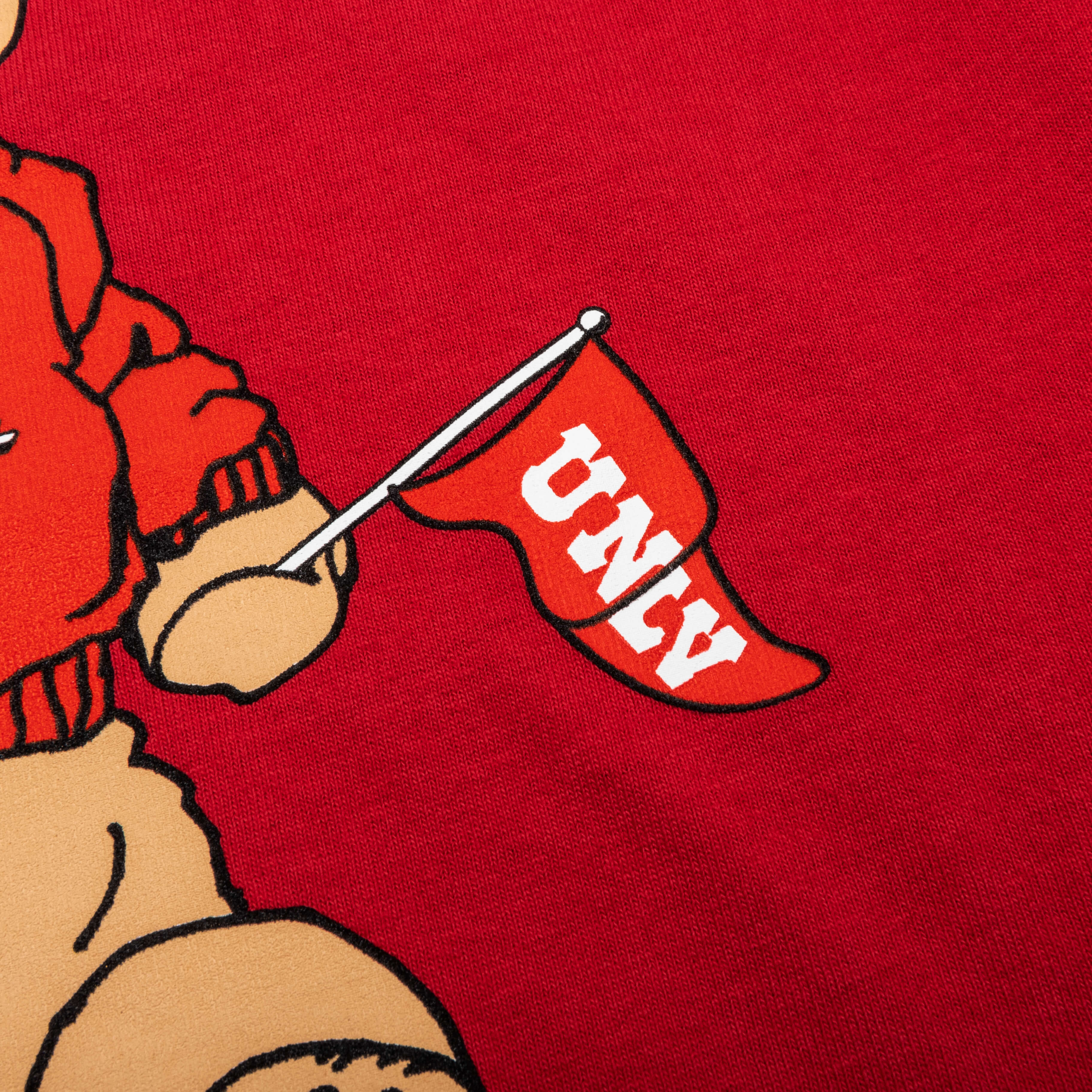 Feature x UNLV Bearly Rebel Tee - Scarlet - Image 5