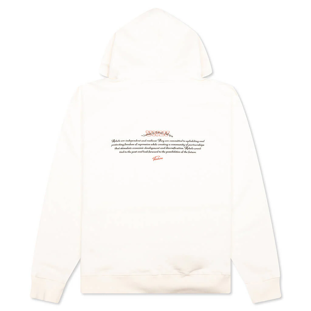 Feature x UNLV Chrome Rebels Hoodie - Cannoli Cream - Image 2