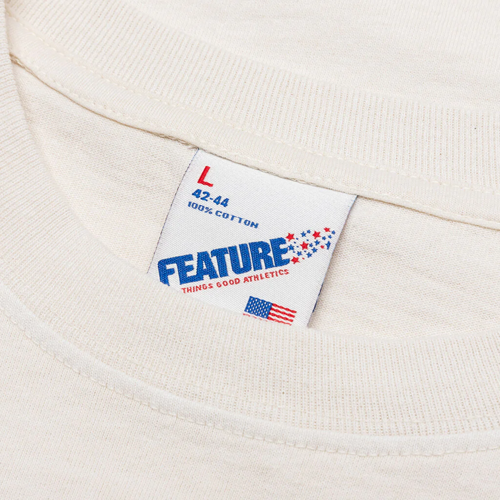 Feature x UNLV Drama Club Tee - Cannoli Cream - Image 4