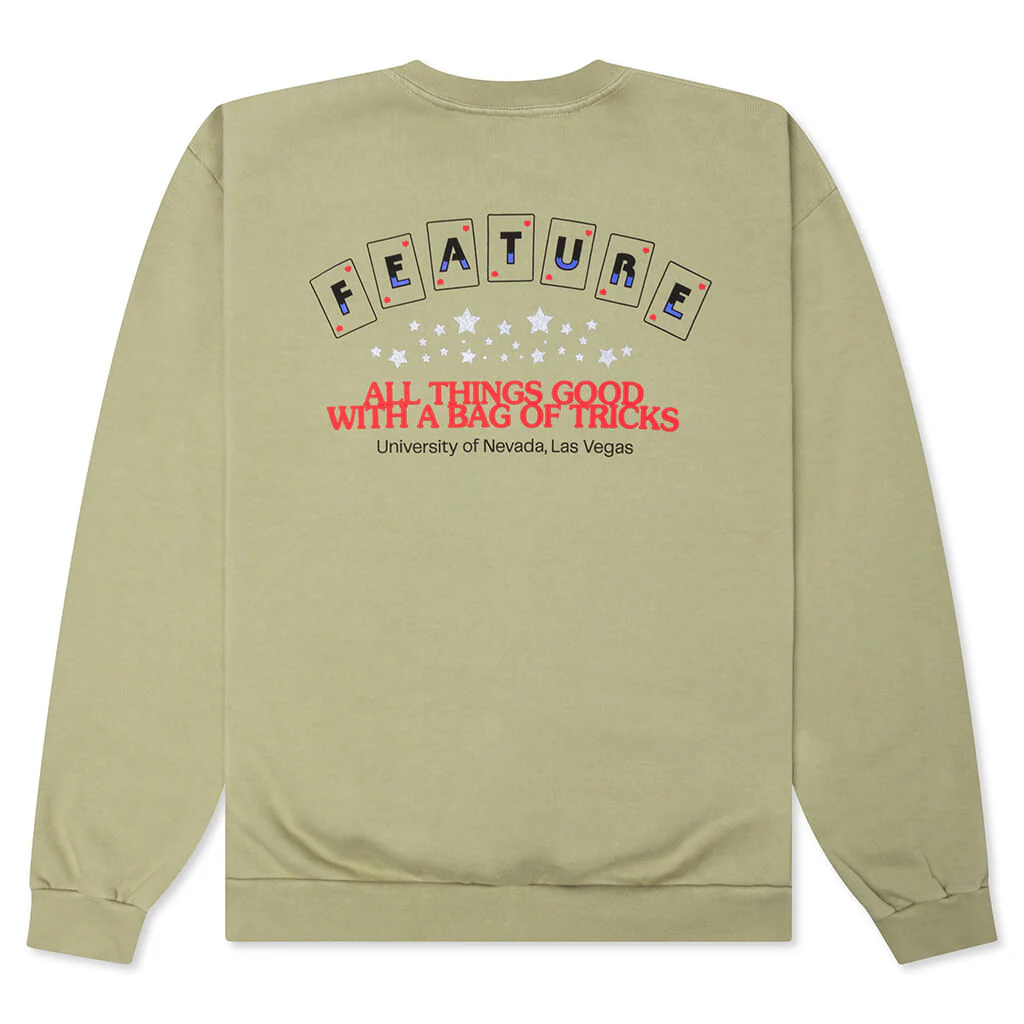 Feature x UNLV Magic Club Crewneck - Tree House - Image 2