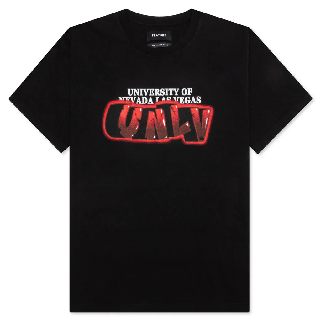 Feature x UNLV Raffiti Tee - Black