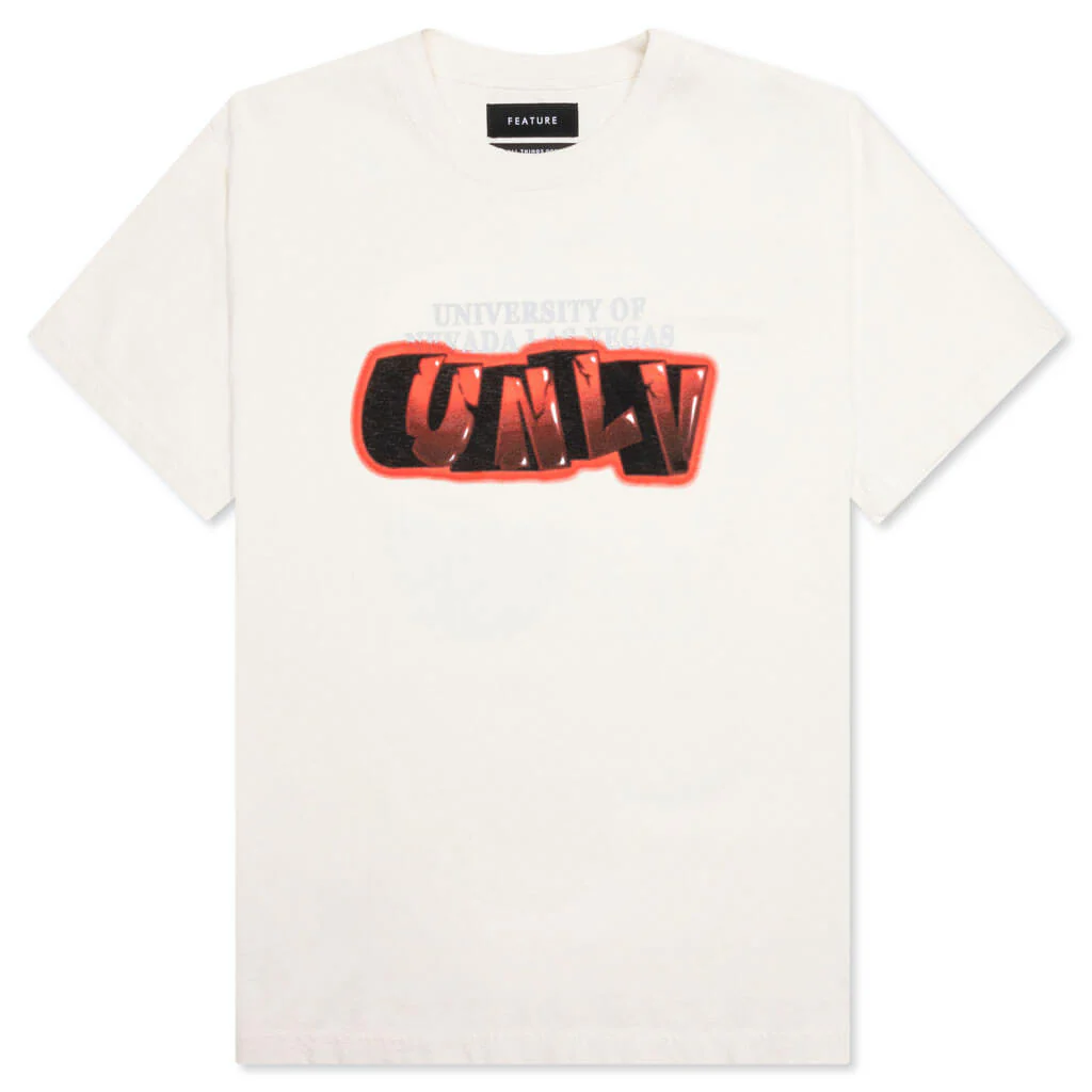 Feature x UNLV Raffiti Tee - Cannoli Cream