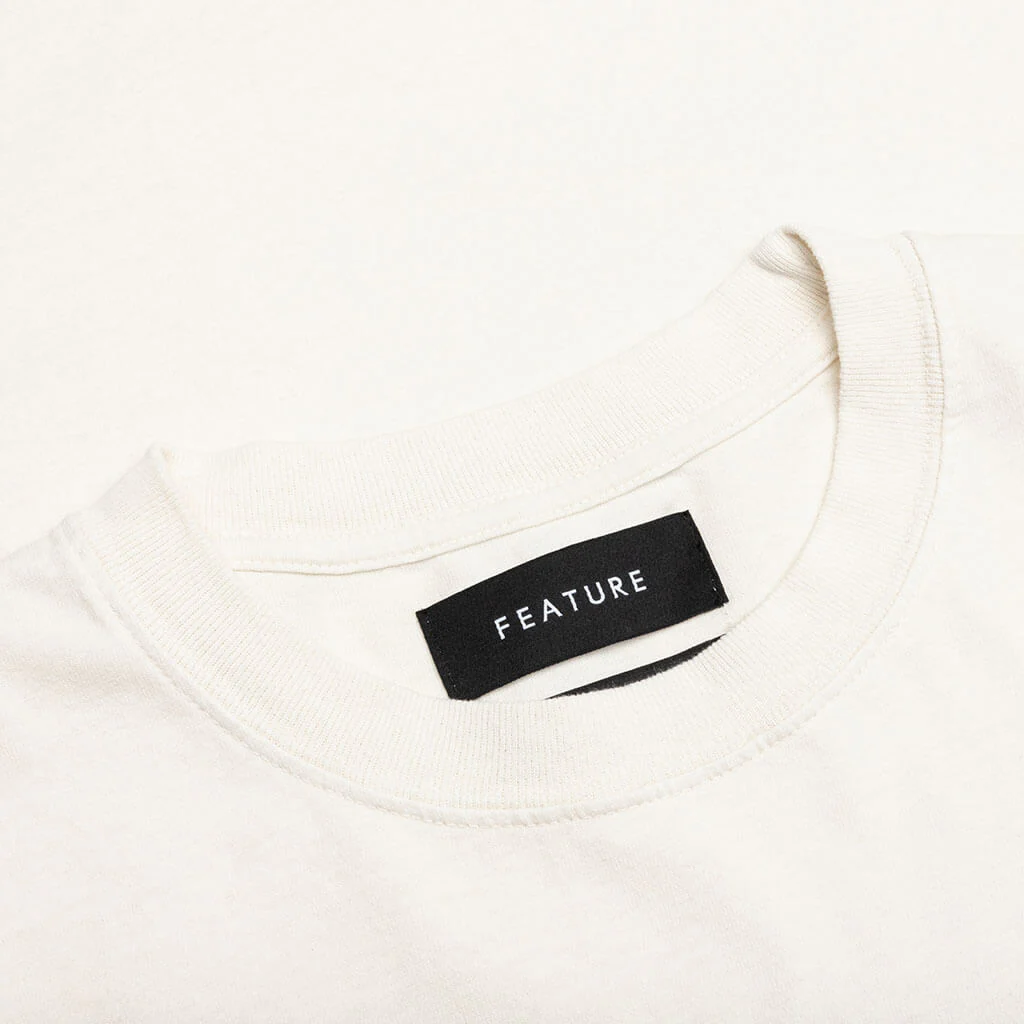 Feature x UNLV Raffiti Tee - Cannoli Cream - Image 3