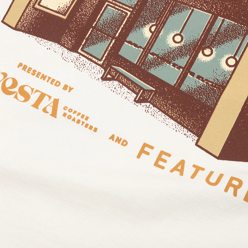Feature x Vesta Coffee House Tee - Cannoli Cream - Image 7