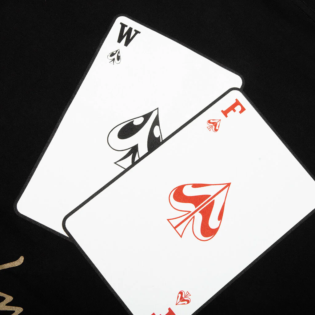 FEATURE x Wynn Cards Tee - Black - Image 4