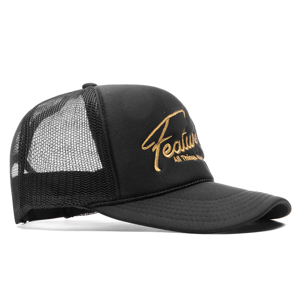 Feature x Wynn Shine Trucker - Black - Image 3