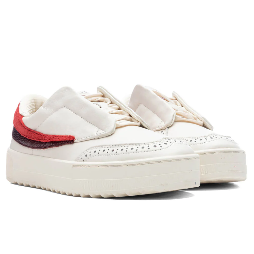 Women's Sanati Sl - Gardenia/Fila Red/Syrah - Image 2
