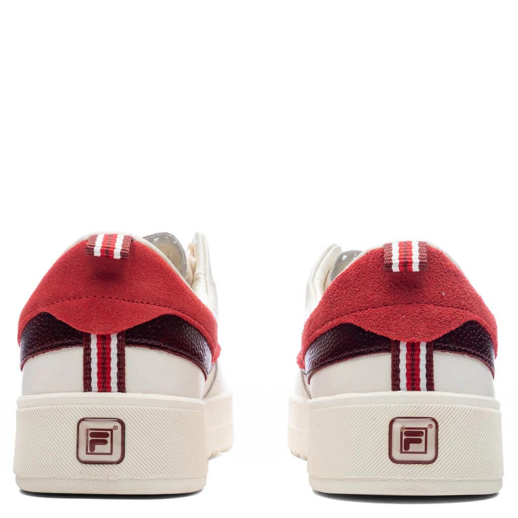 Women's Sanati Sl - Gardenia/Fila Red/Syrah - Image 4