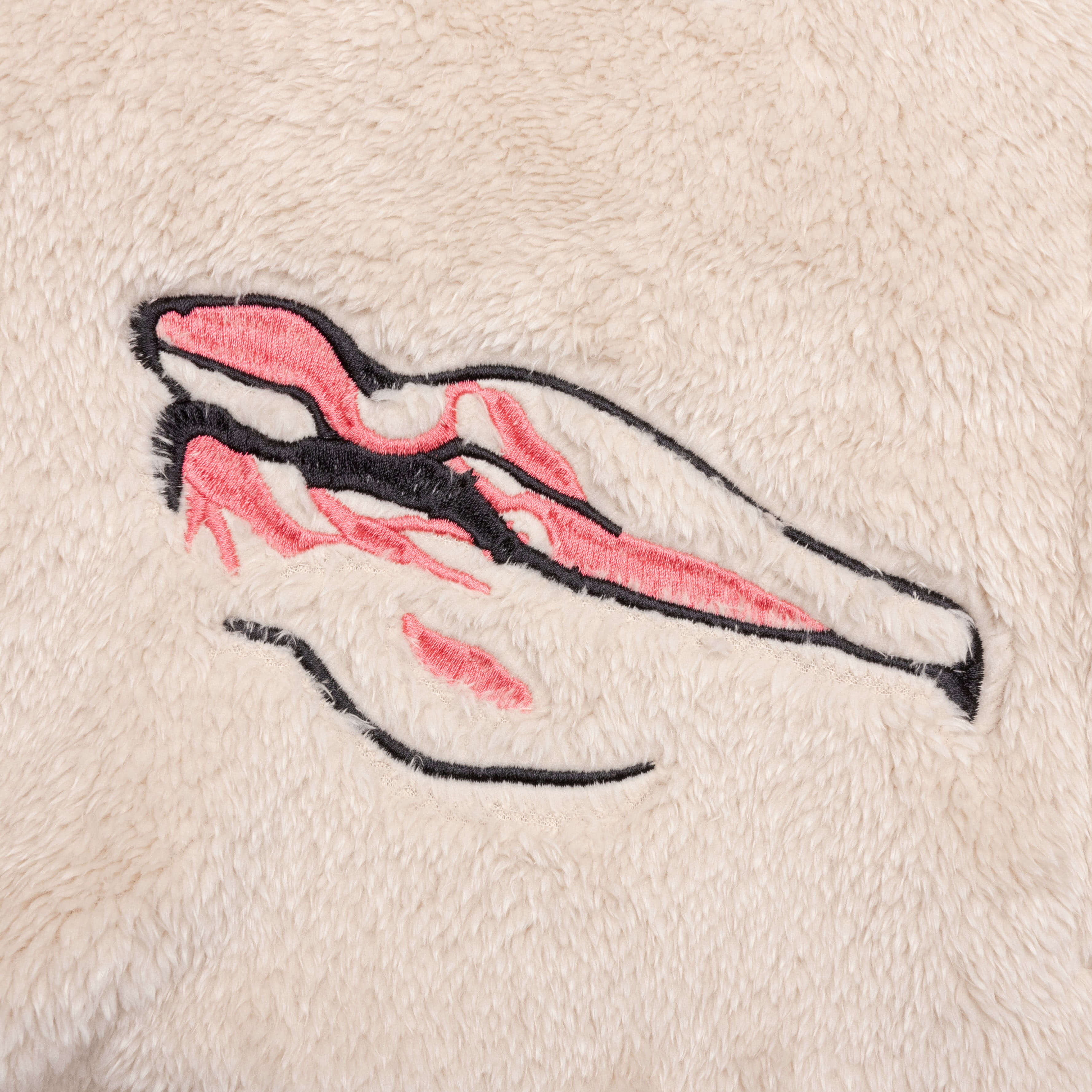 Fleece 3/4 Zip - Cream - Image 4