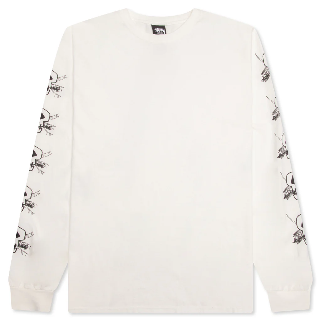 Foils Pigment Dyed L/S Tee - Natural