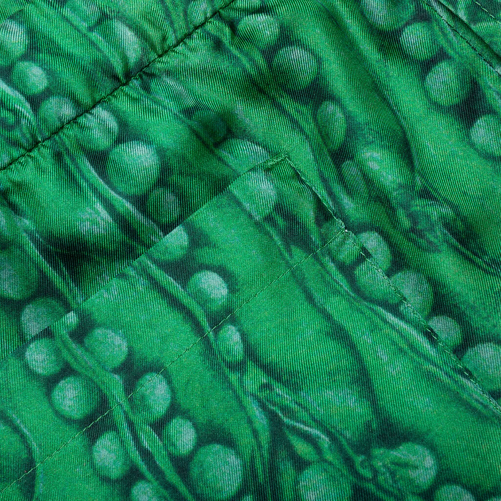 Formal Elasticated Shorts - Green - Image 4