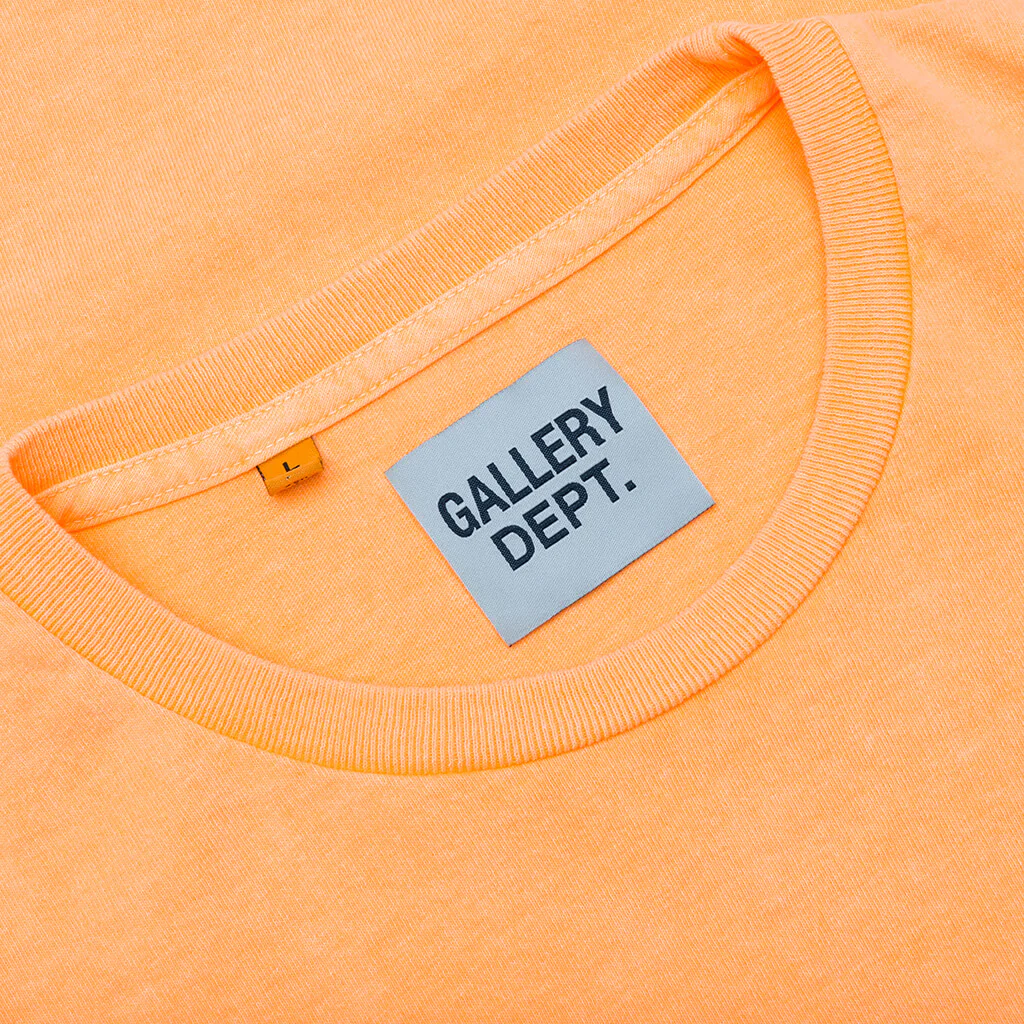 French Tee - Fluorescent Orange - Image 3