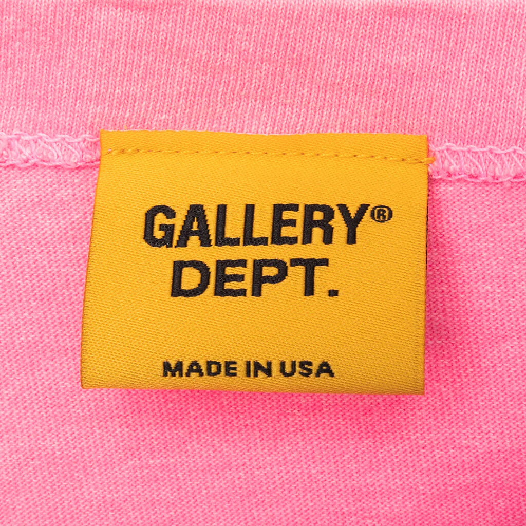 French Tee - Fluorescent Pink - Image 5