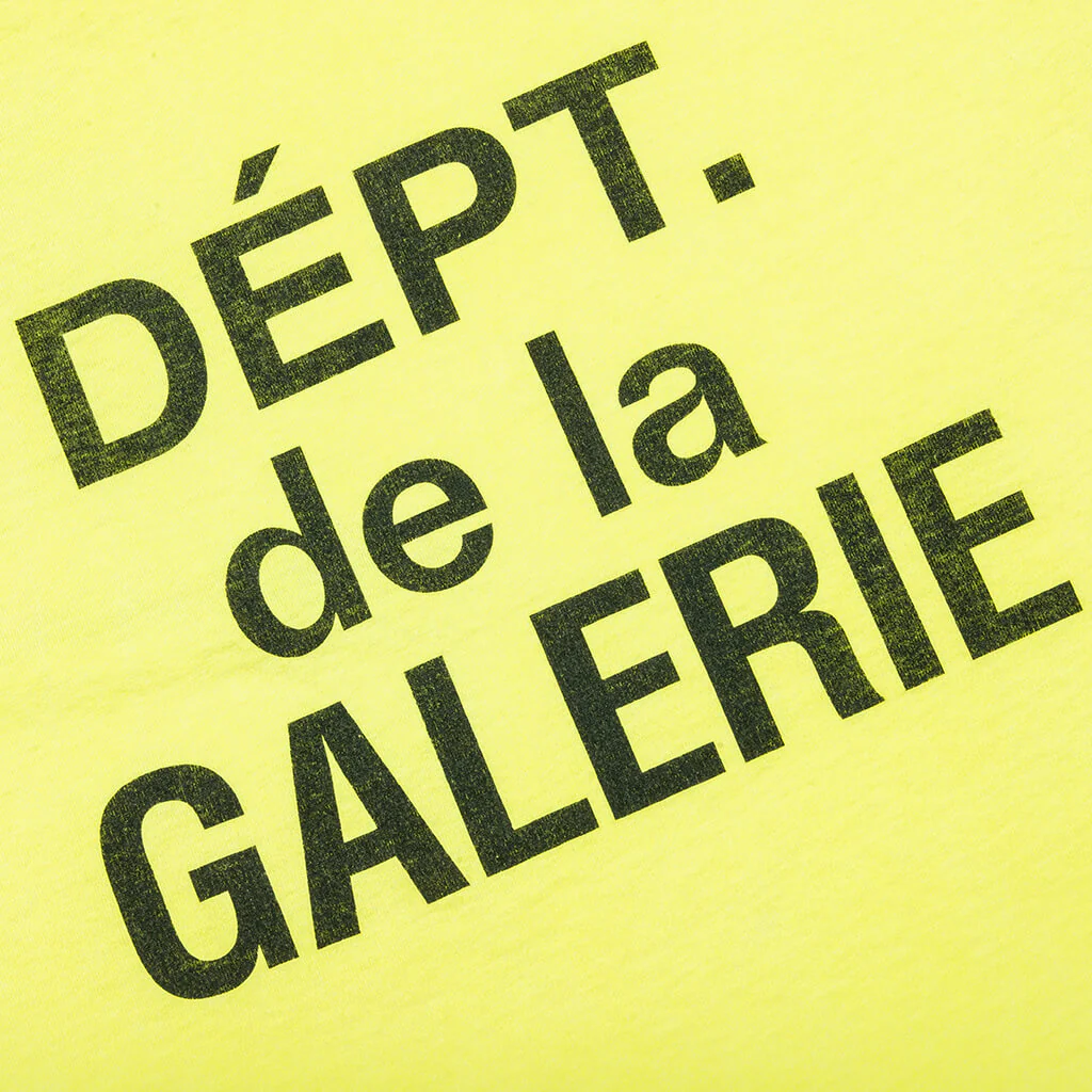 French Tee - Fluorescent Yellow - Image 5