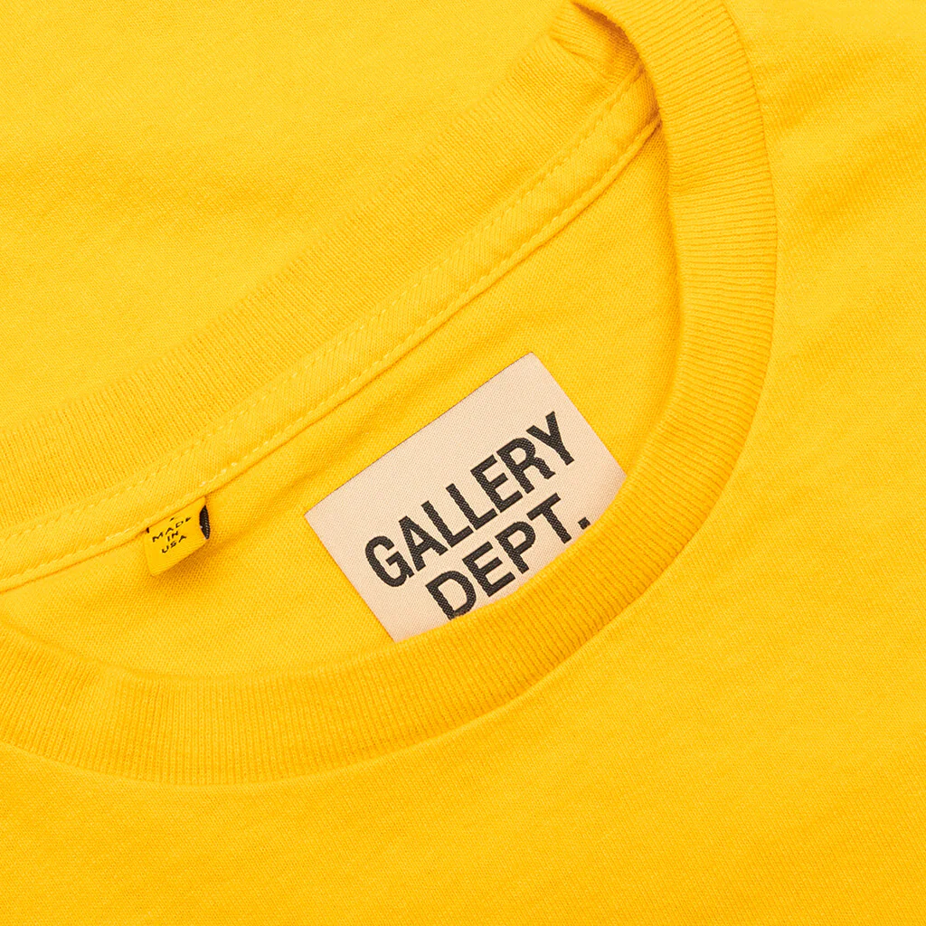 Fucked Up Logo Tee - Gold - Image 5