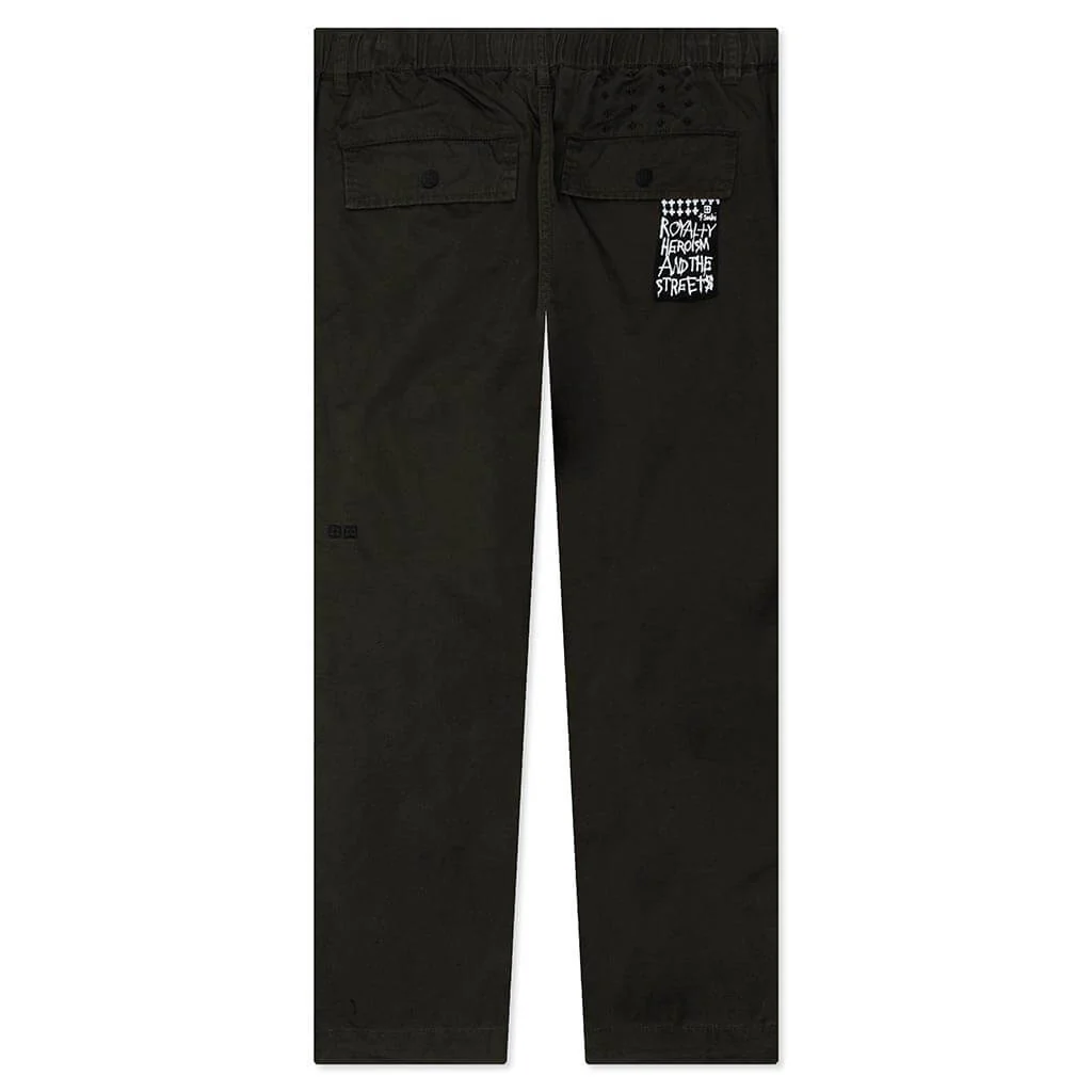 Fugitive Cargo Pant Dark Fanatsy - Black - Image 2