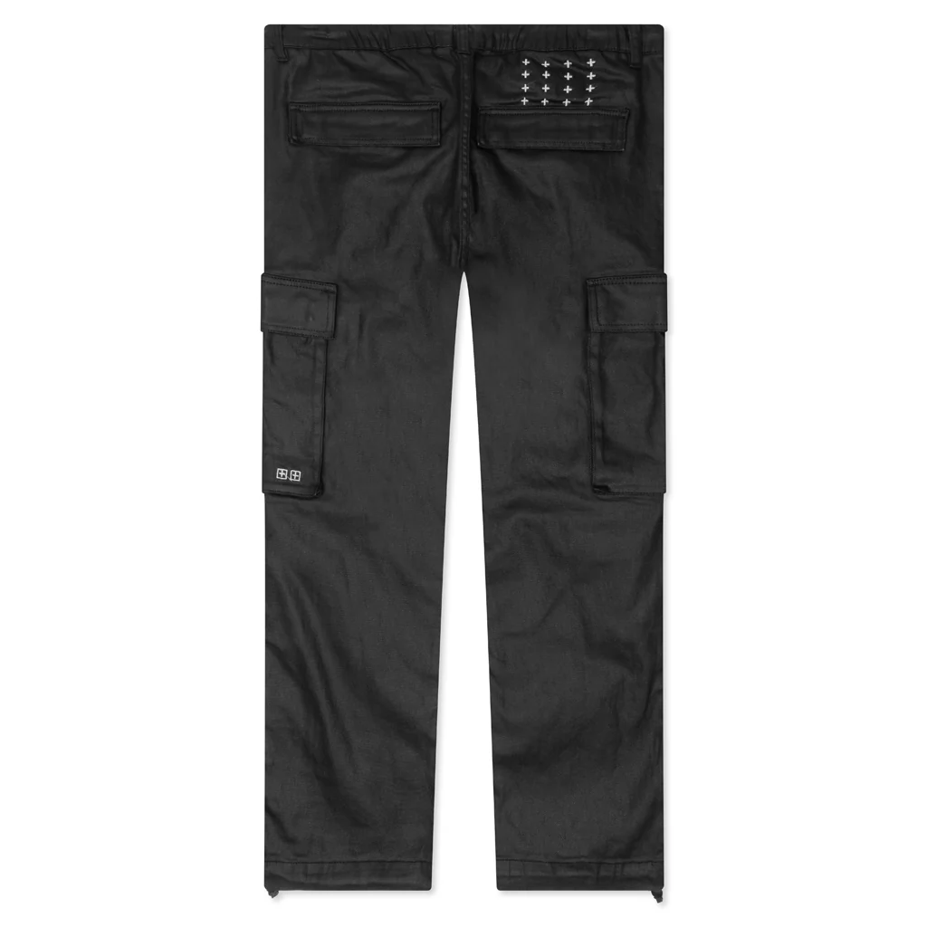 Fugitive Cargo Waxed Pants - Black - Image 2