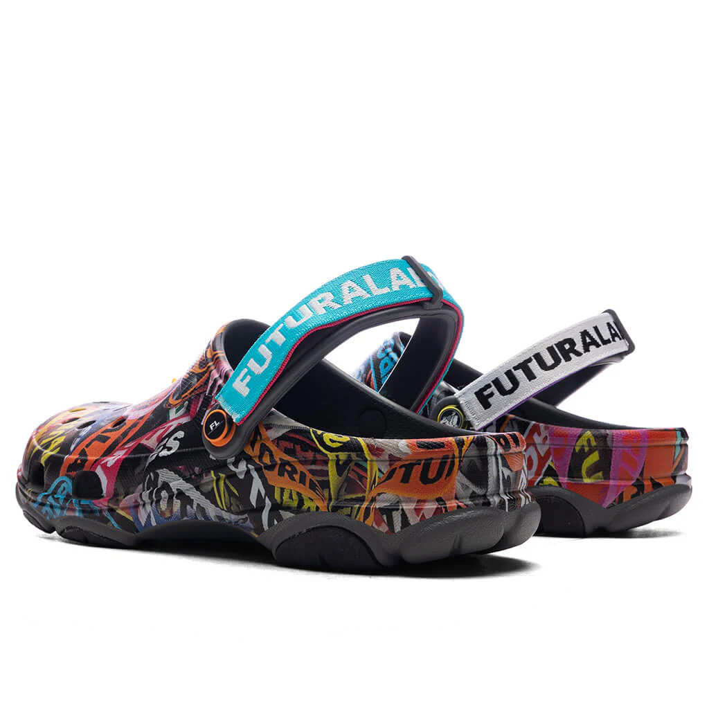 Futura Laboratories x Crocs All Terrain Clog - Slate Grey - Image 3