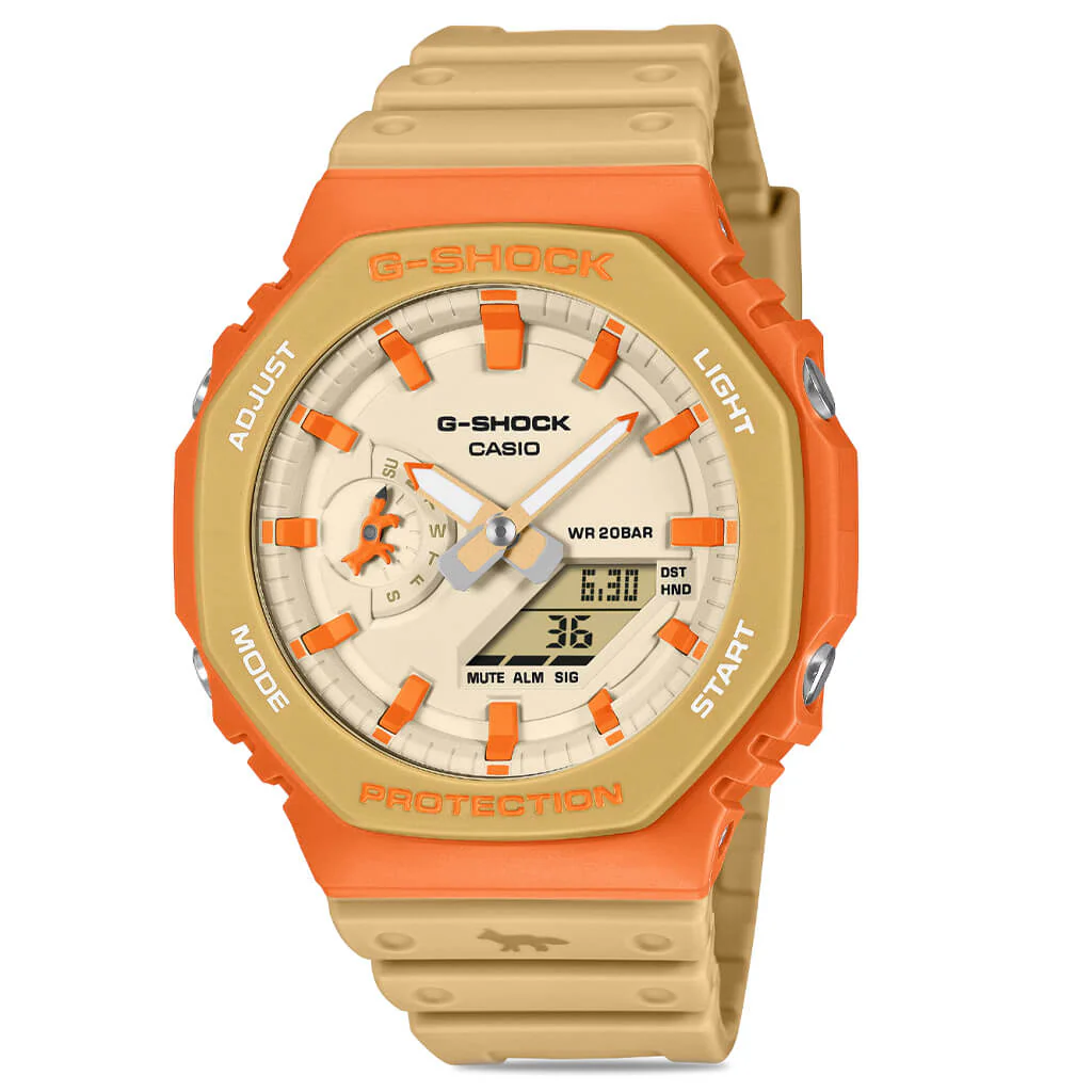 G-Shock x Maison Kitsuné GA2110MK-5A - Orange