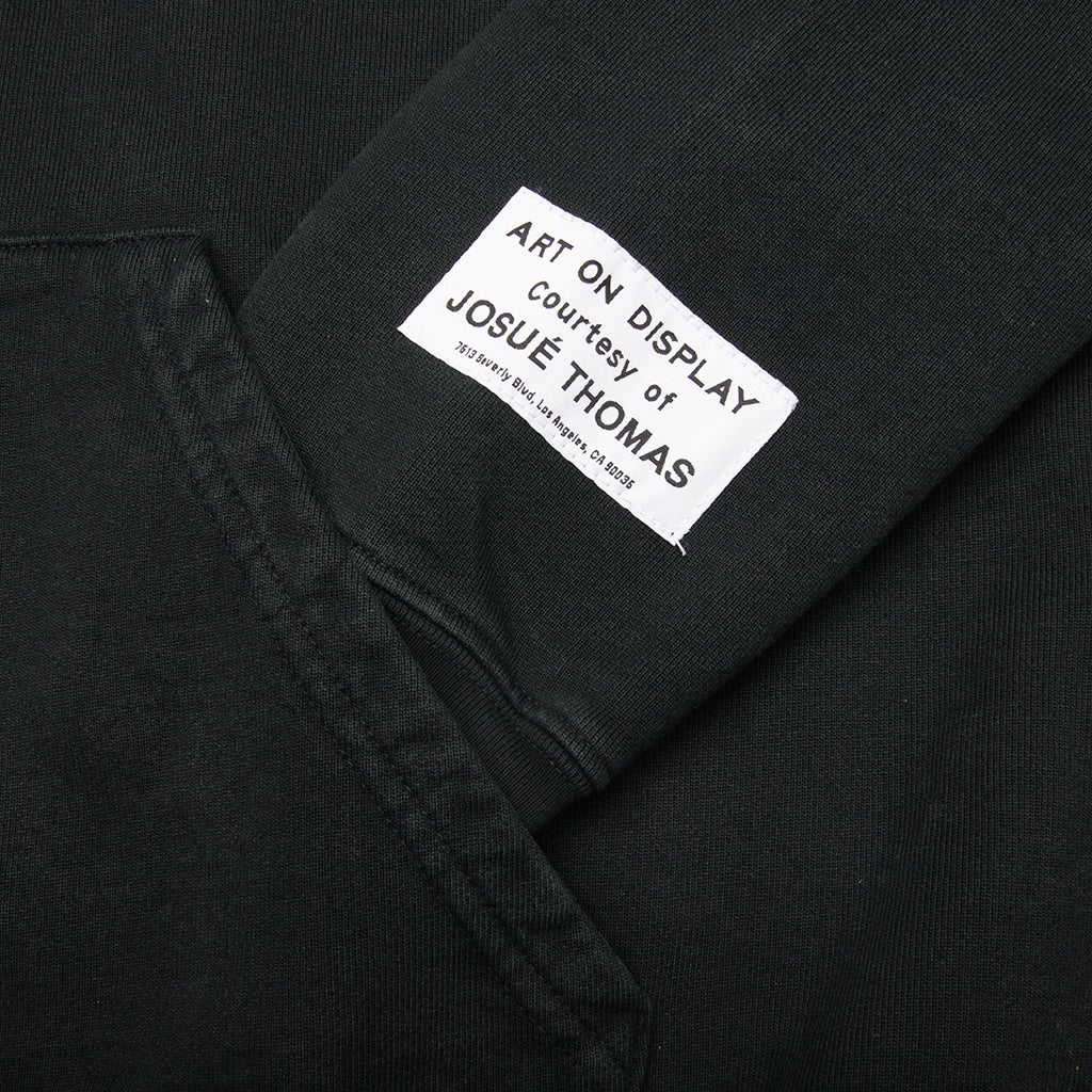 90's GD Logo Hoodie - Vintage Black - Image 4