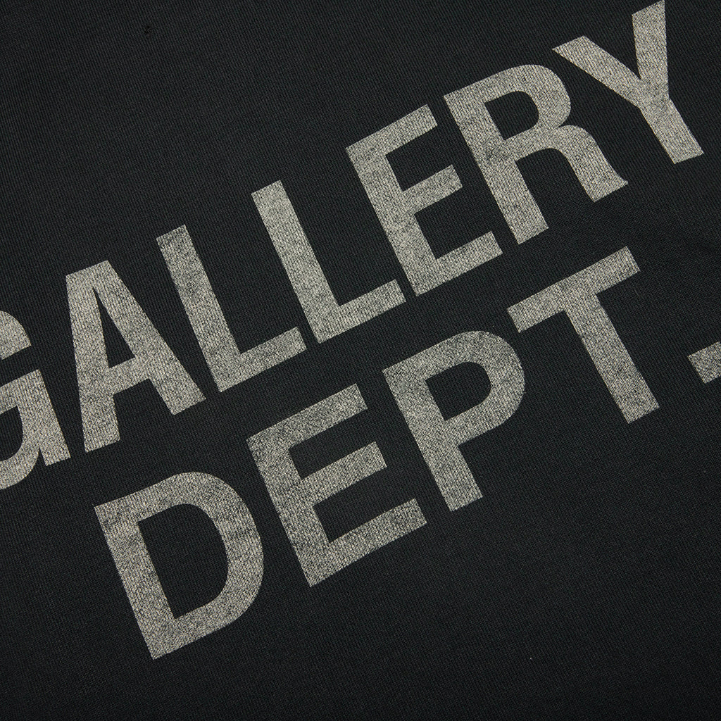 90's GD Logo Hoodie - Vintage Black - Image 5