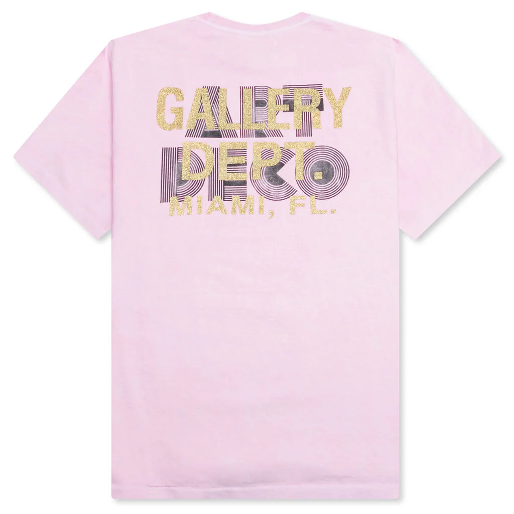 Art Deco Tee - Lavender - Image 2