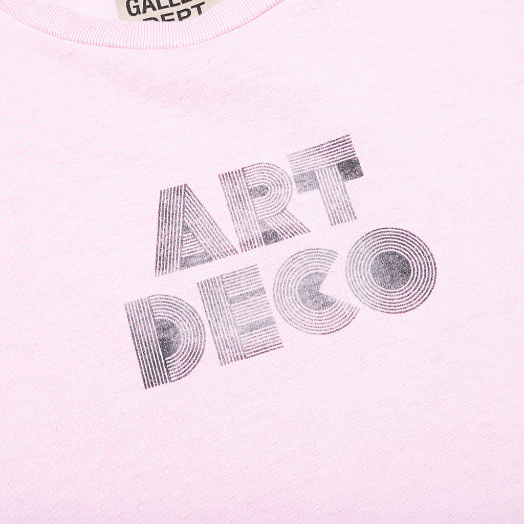 Art Deco Tee - Lavender - Image 3