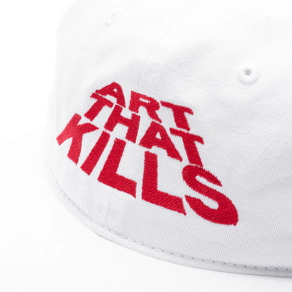 Art That Kills Cotton Hat - White - Image 2