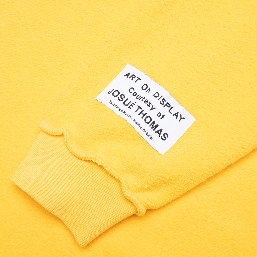 Art That Kills Rev Crewneck - Yellow - Image 4